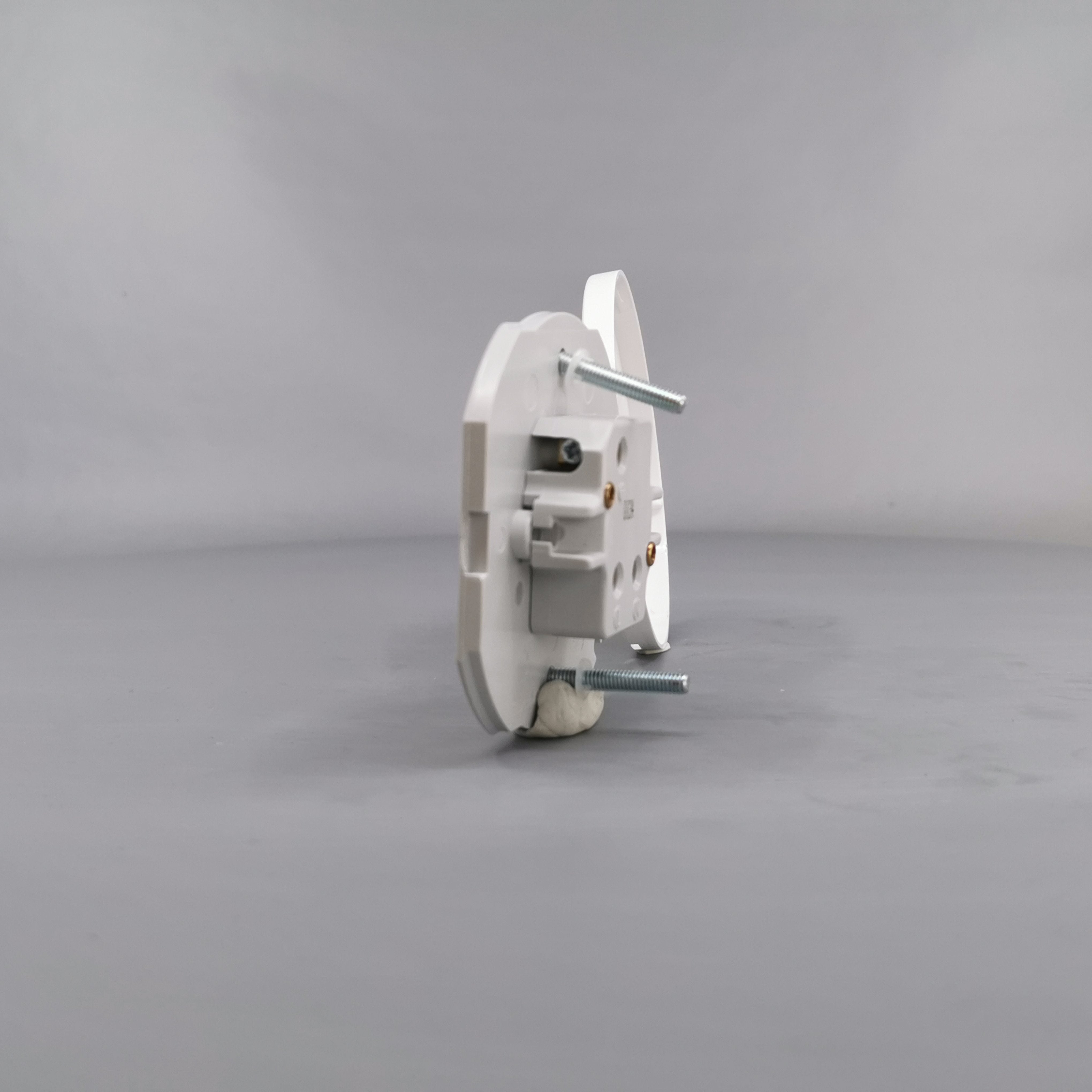 Fuga Lampestikkontakt Ø 80 hvid