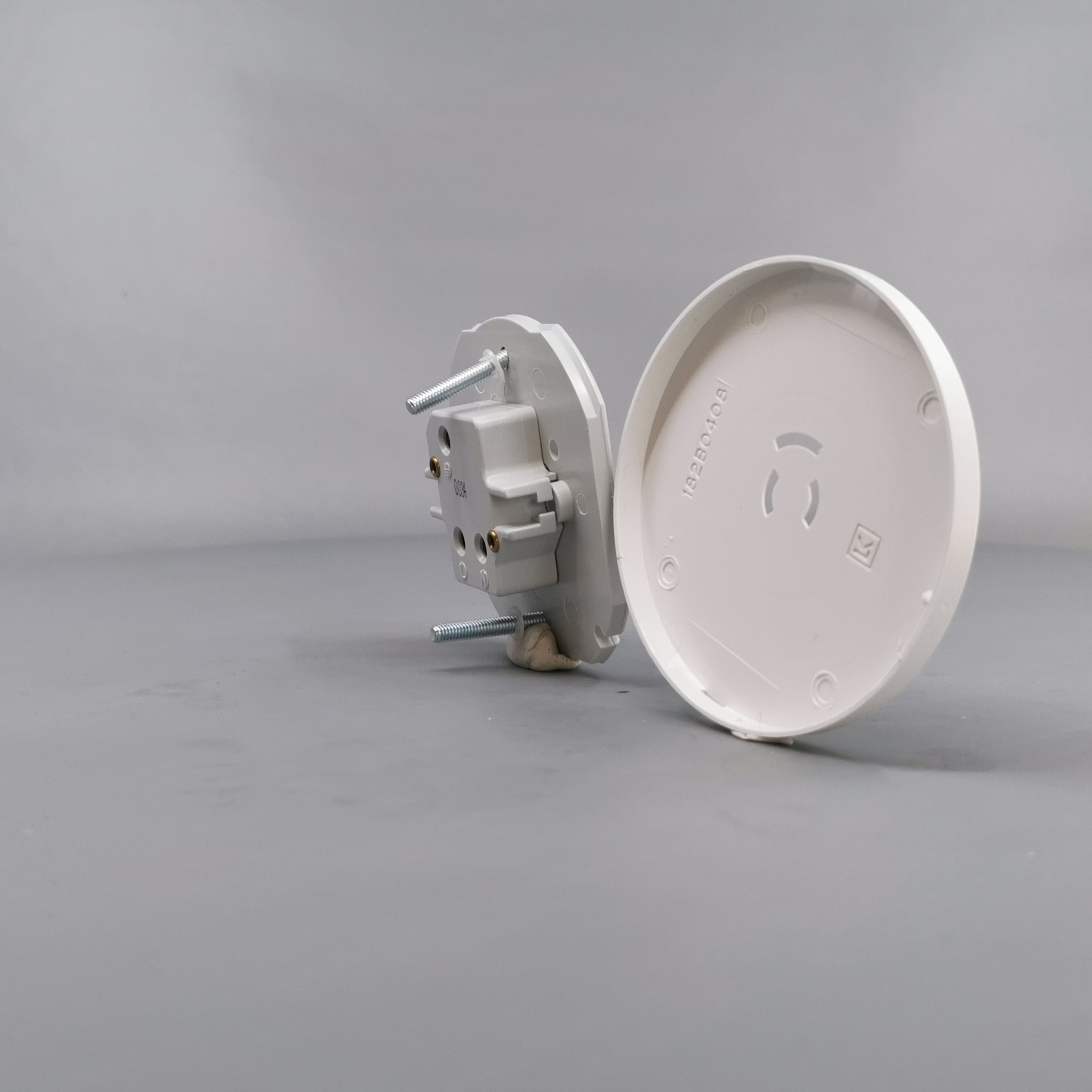 Fuga Lampestikkontakt Ø 80 hvid