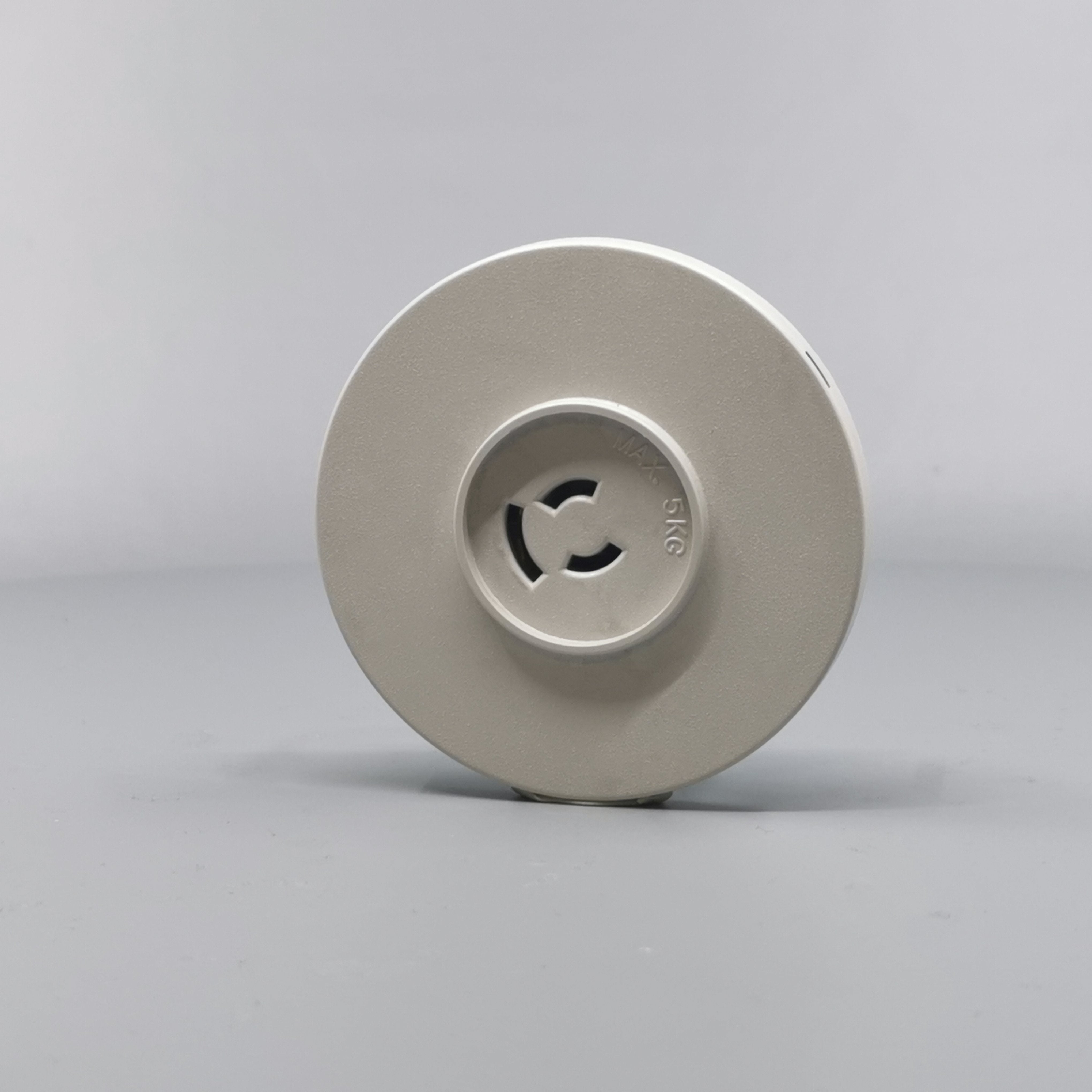 Fuga Lampestikkontakt Ø 80 lysegrå