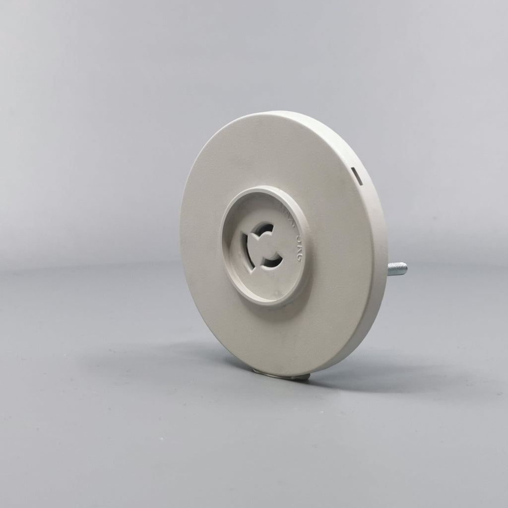 Fuga Lampestikkontakt Ø 80 lysegrå