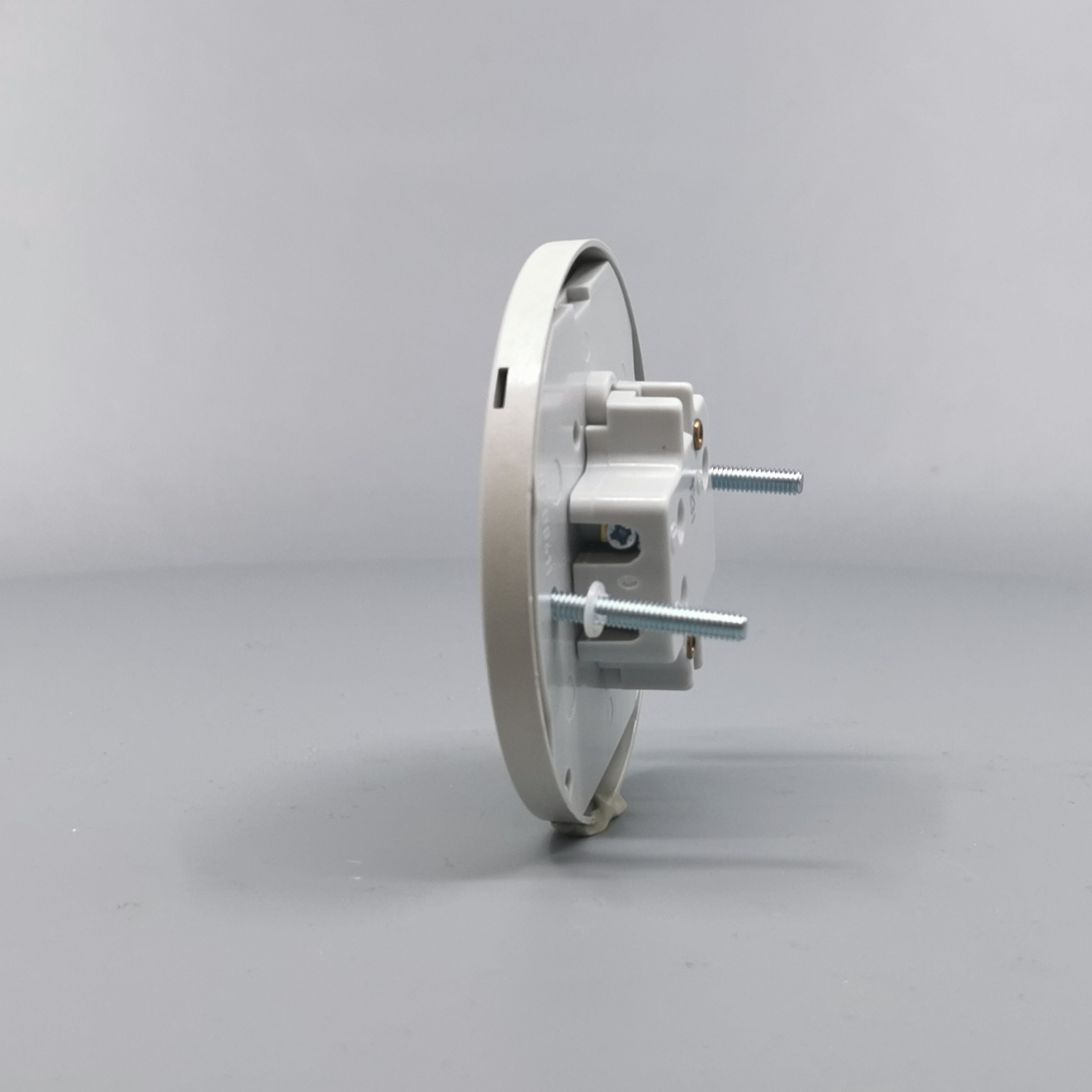 Fuga Lampestikkontakt Ø 80 lysegrå