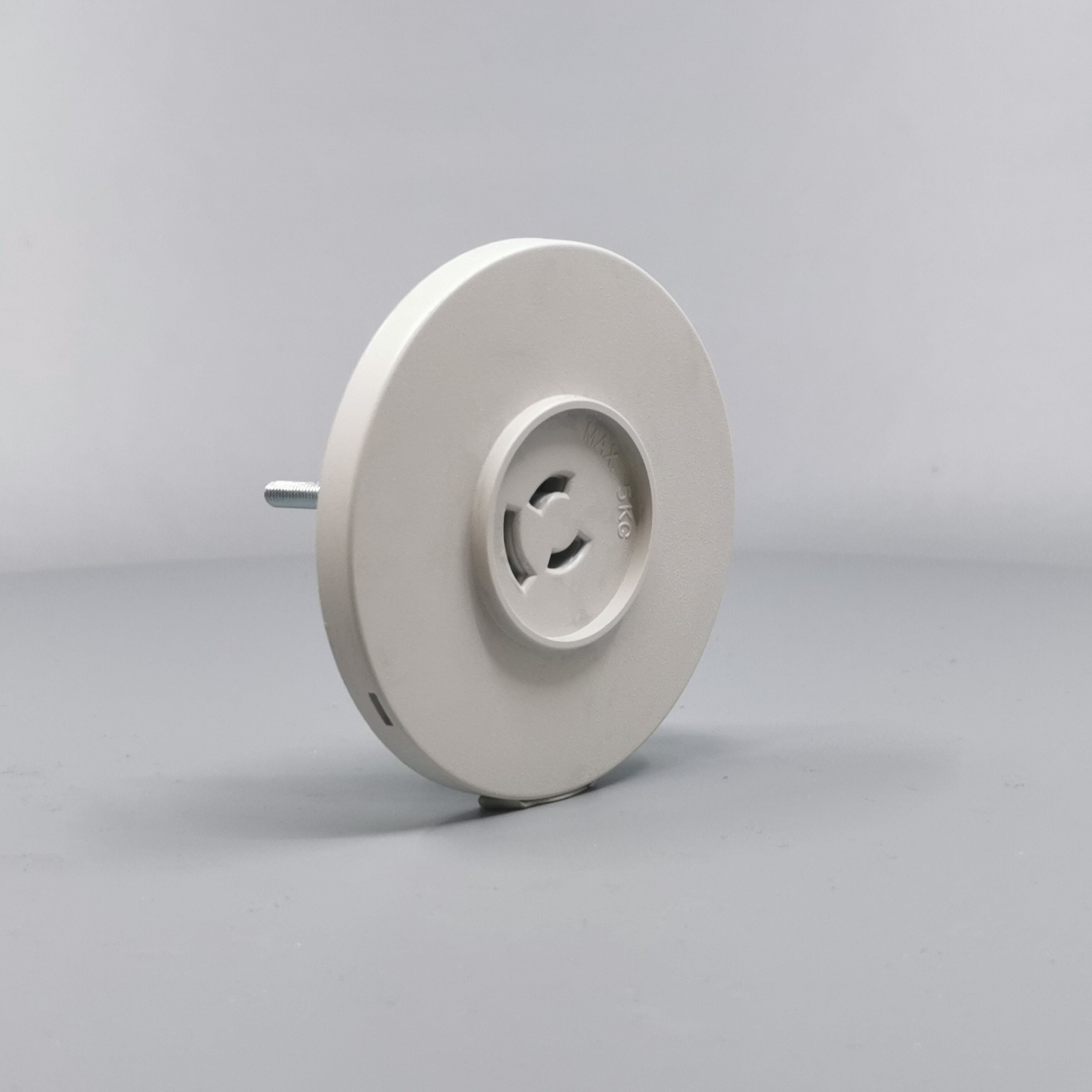 Fuga Lampestikkontakt Ø 80 lysegrå