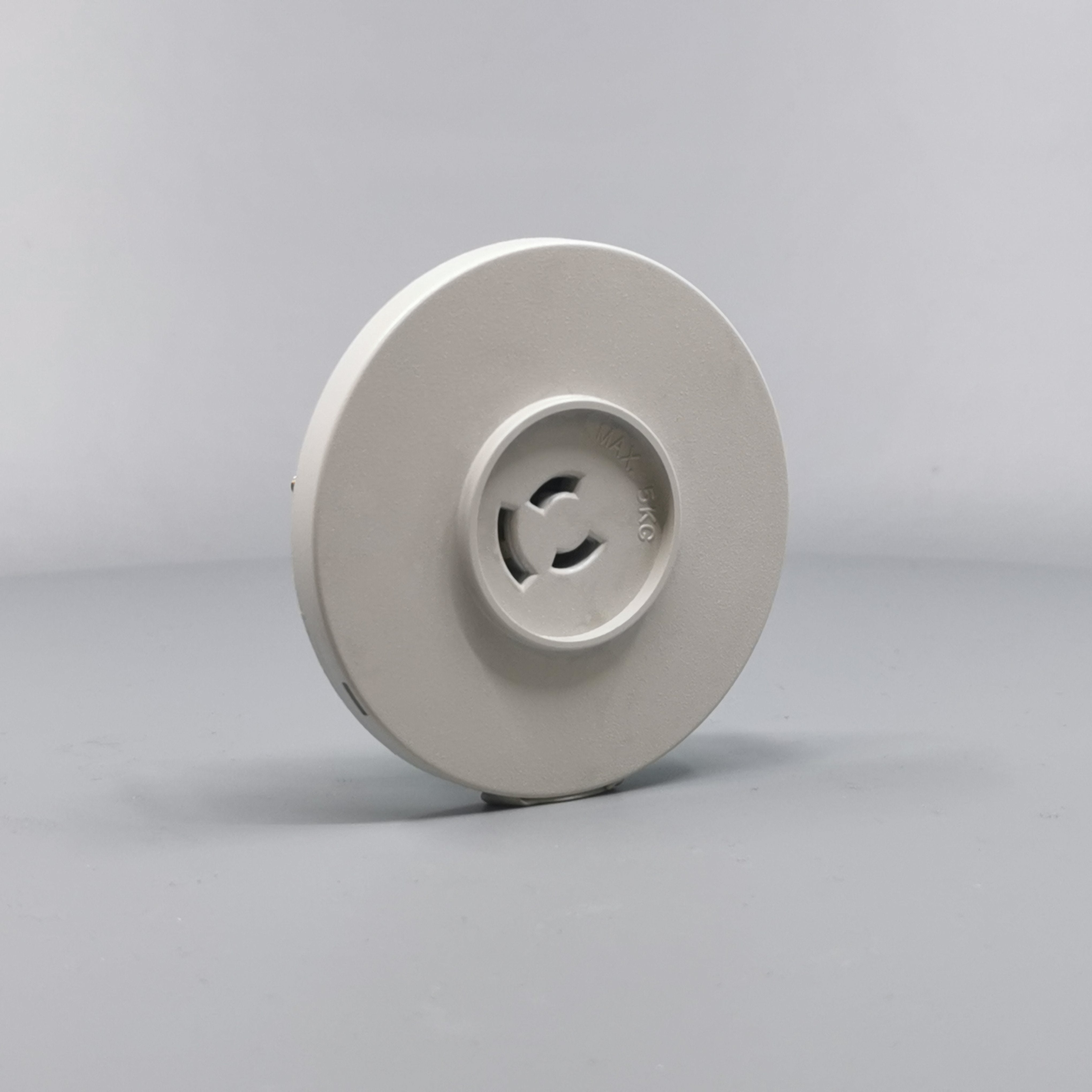 Fuga Lampestikkontakt Ø 80 lysegrå