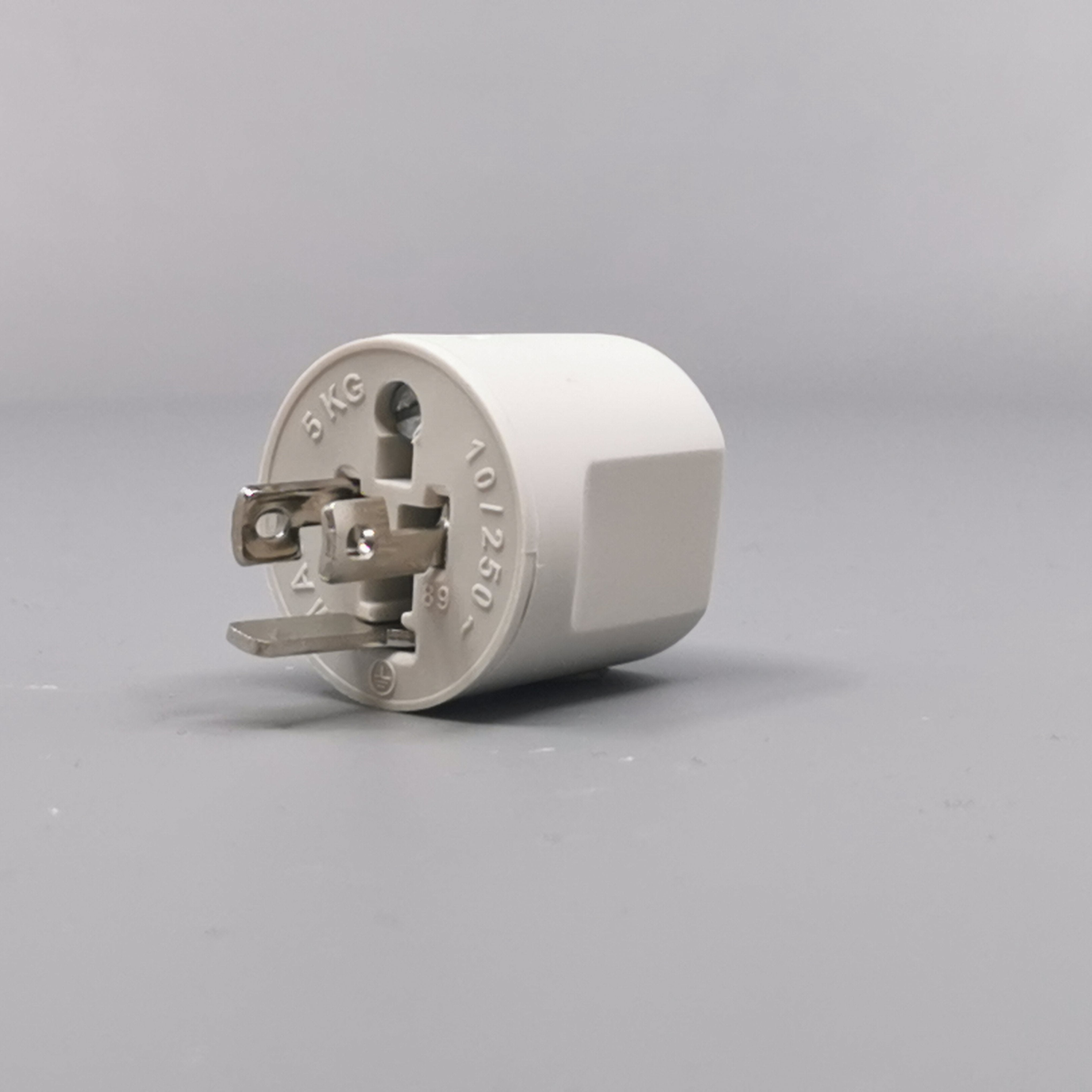 Fuga Lampestikprop 2 ledet + jord lysegrå