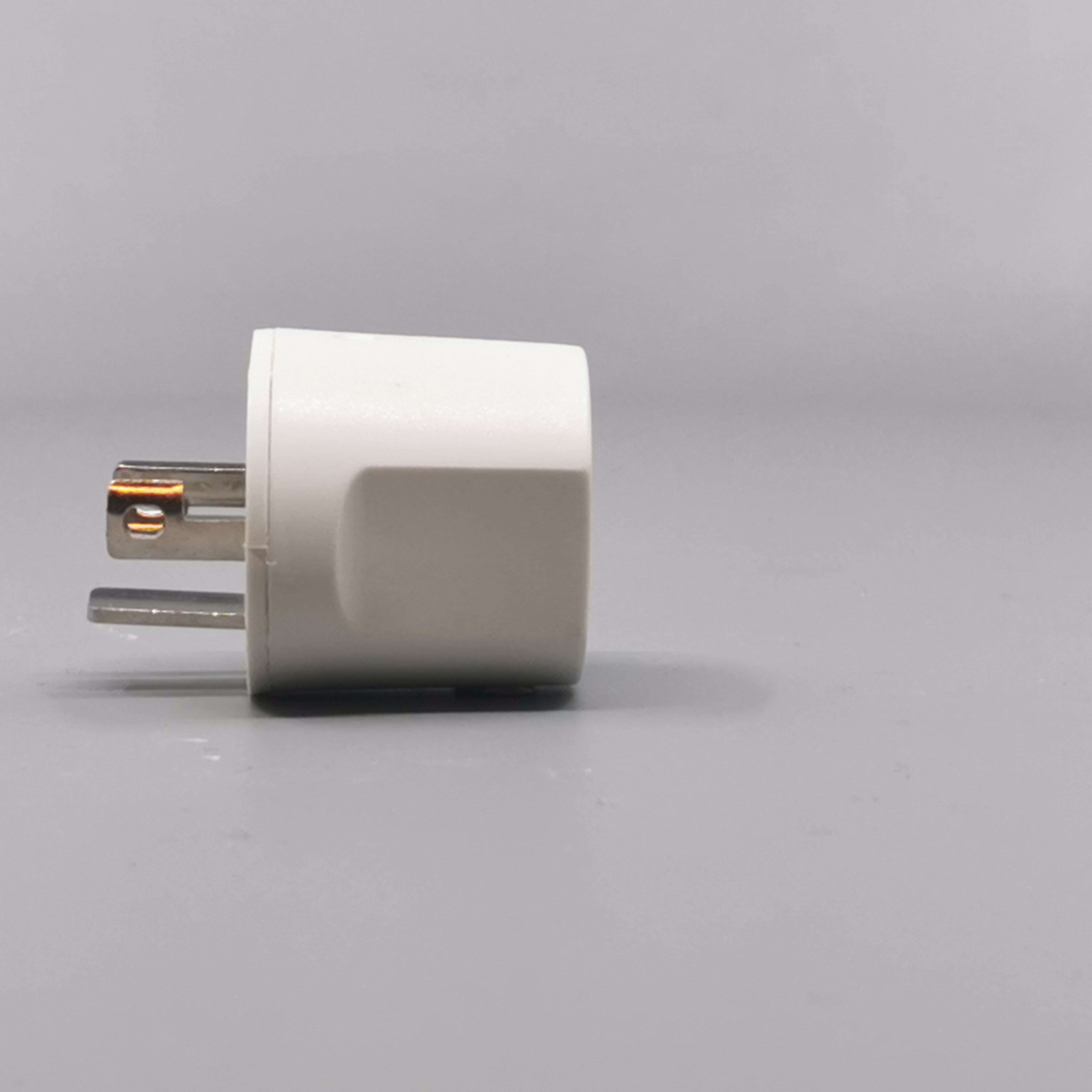 Fuga Lampestikprop 2 ledet + jord lysegrå