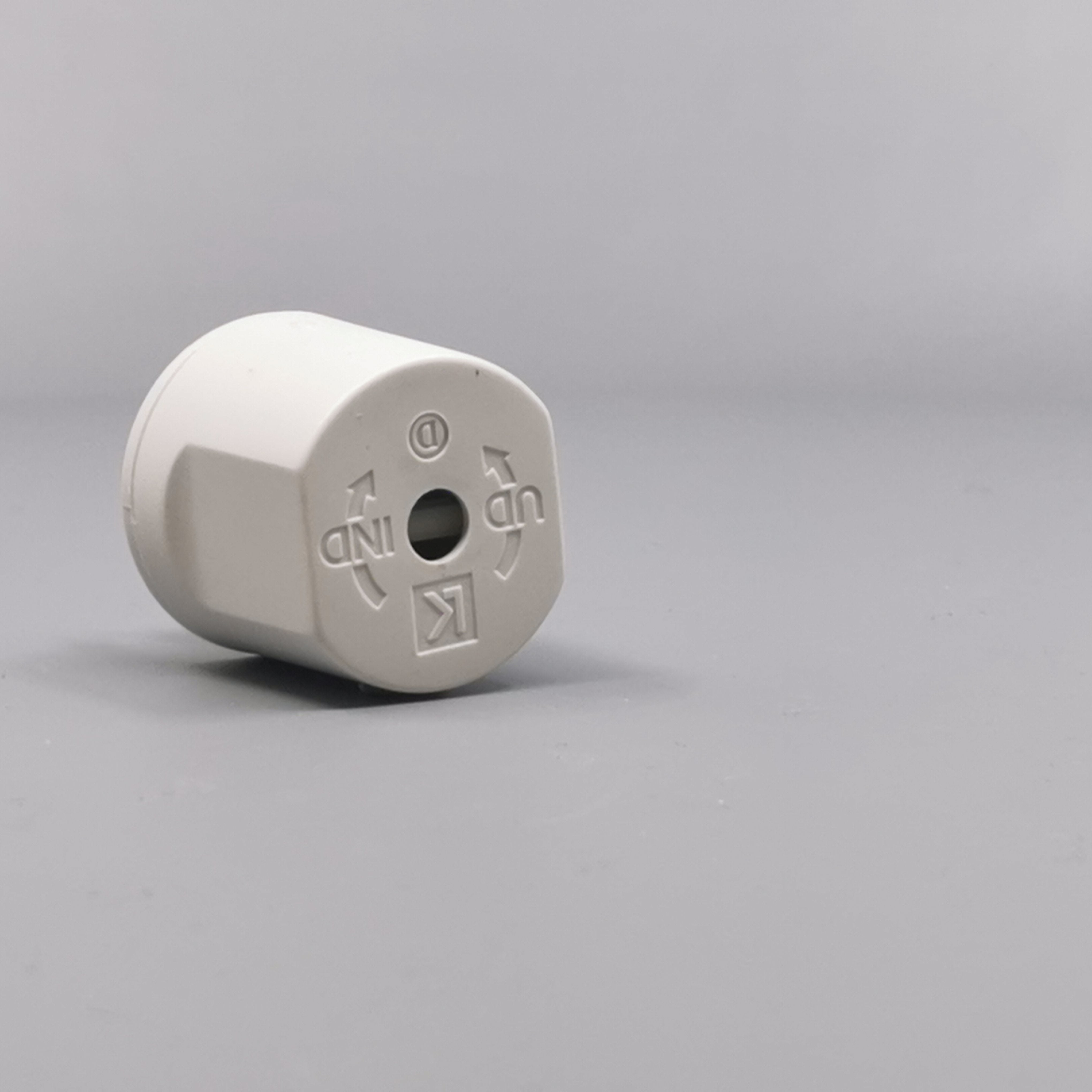 Fuga Lampestikprop 2 ledet + jord lysegrå