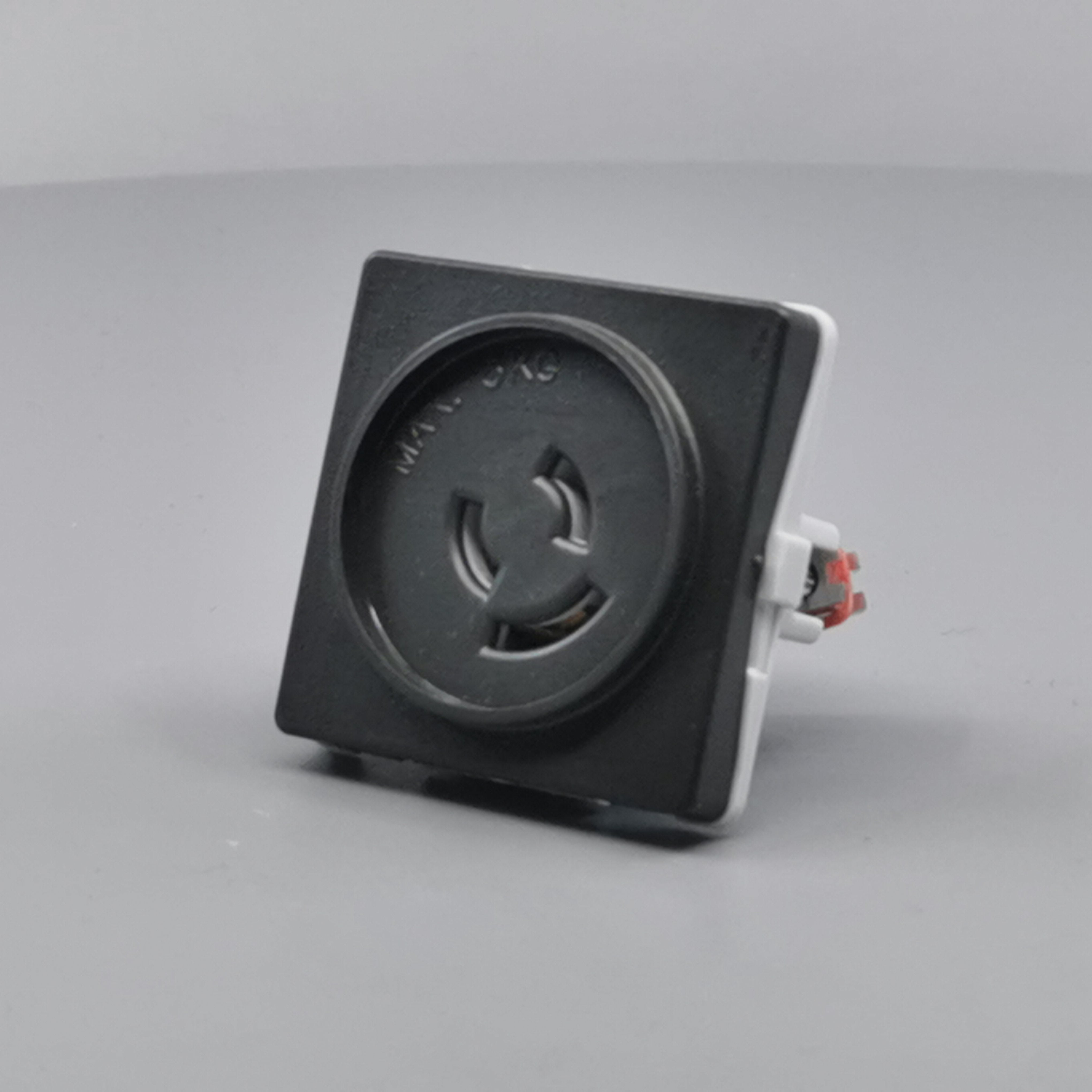 Fuga Lampestikkontakt med jord 50x50 koksgrå