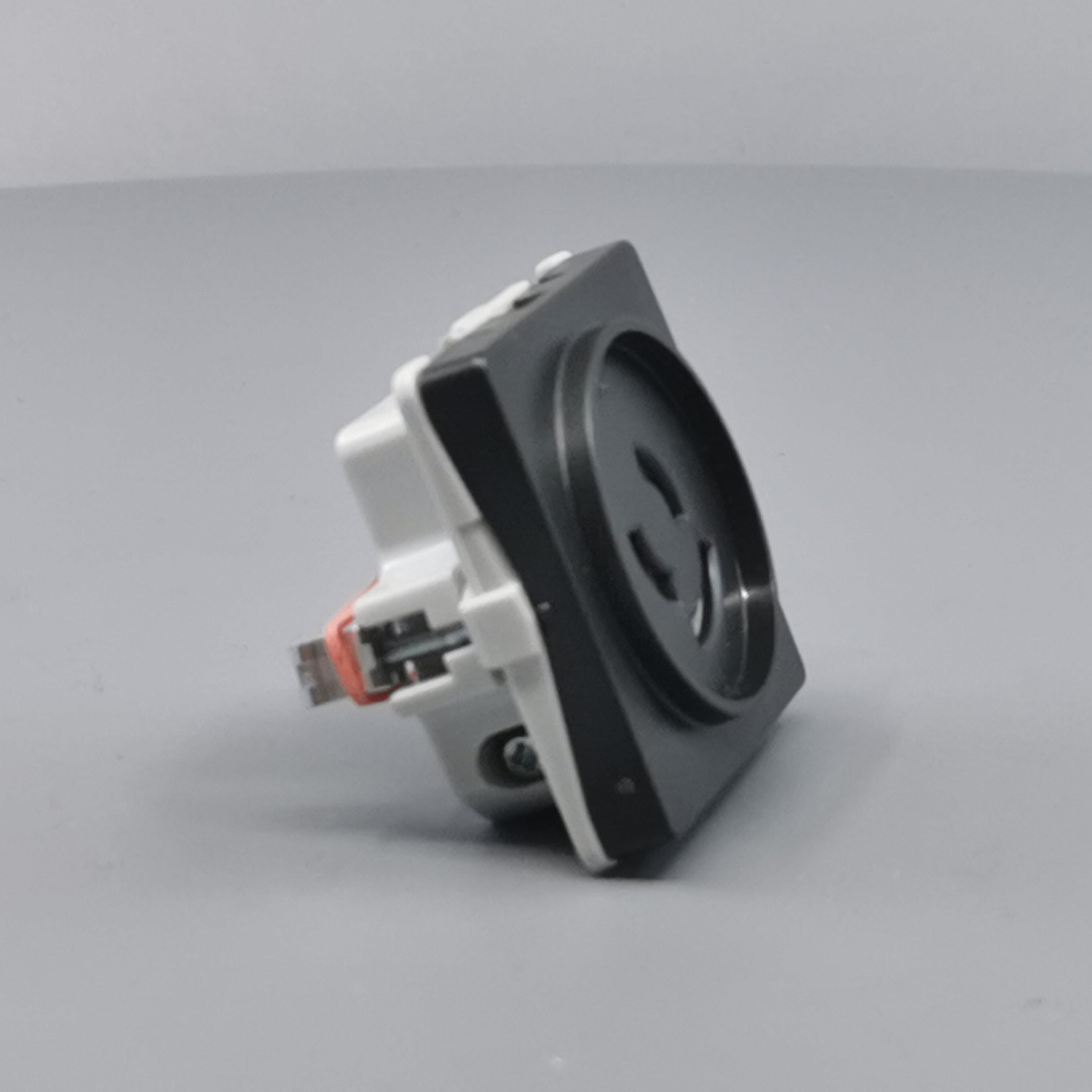 Fuga Lampestikkontakt med jord 50x50 koksgrå