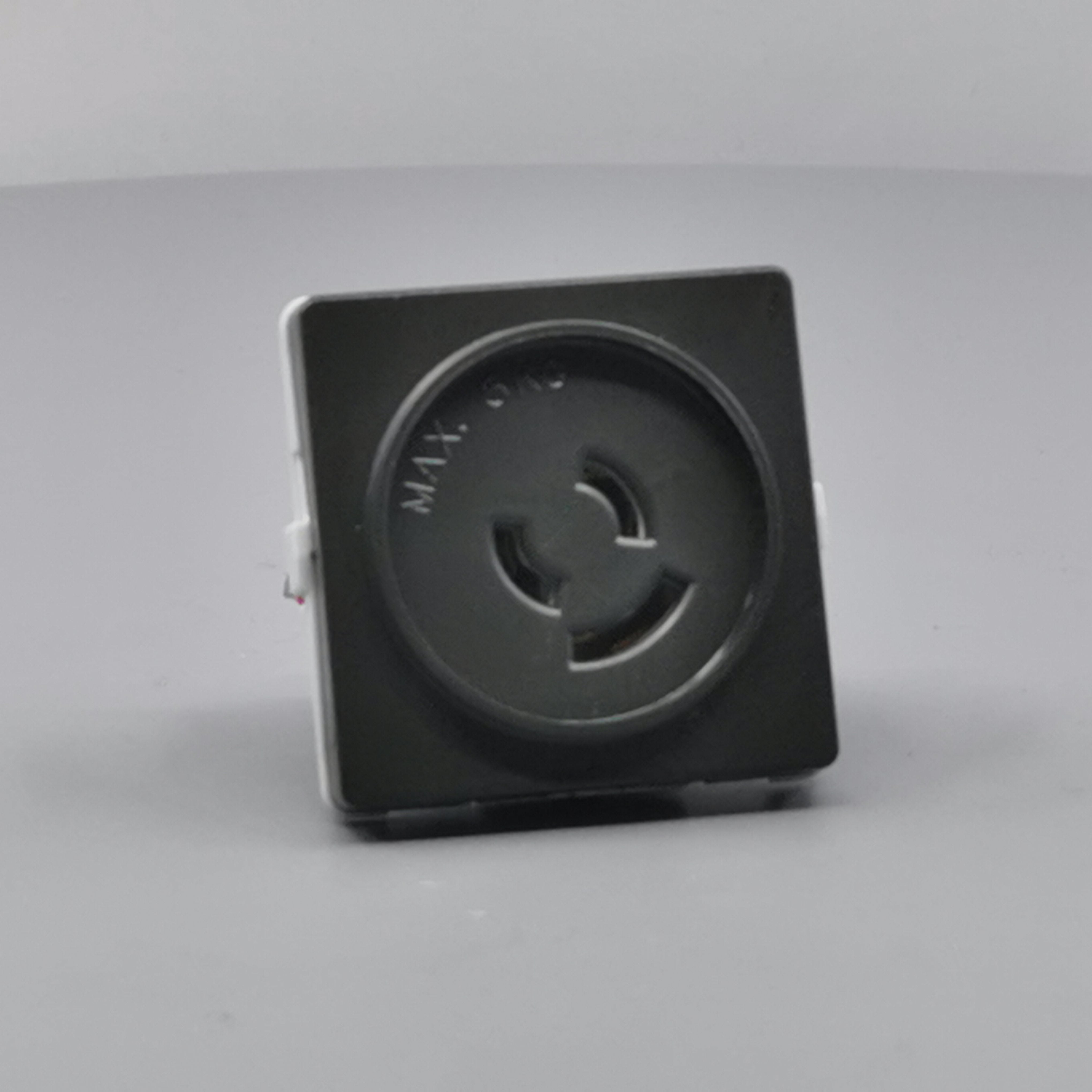 Fuga Lampestikkontakt med jord 50x50 koksgrå