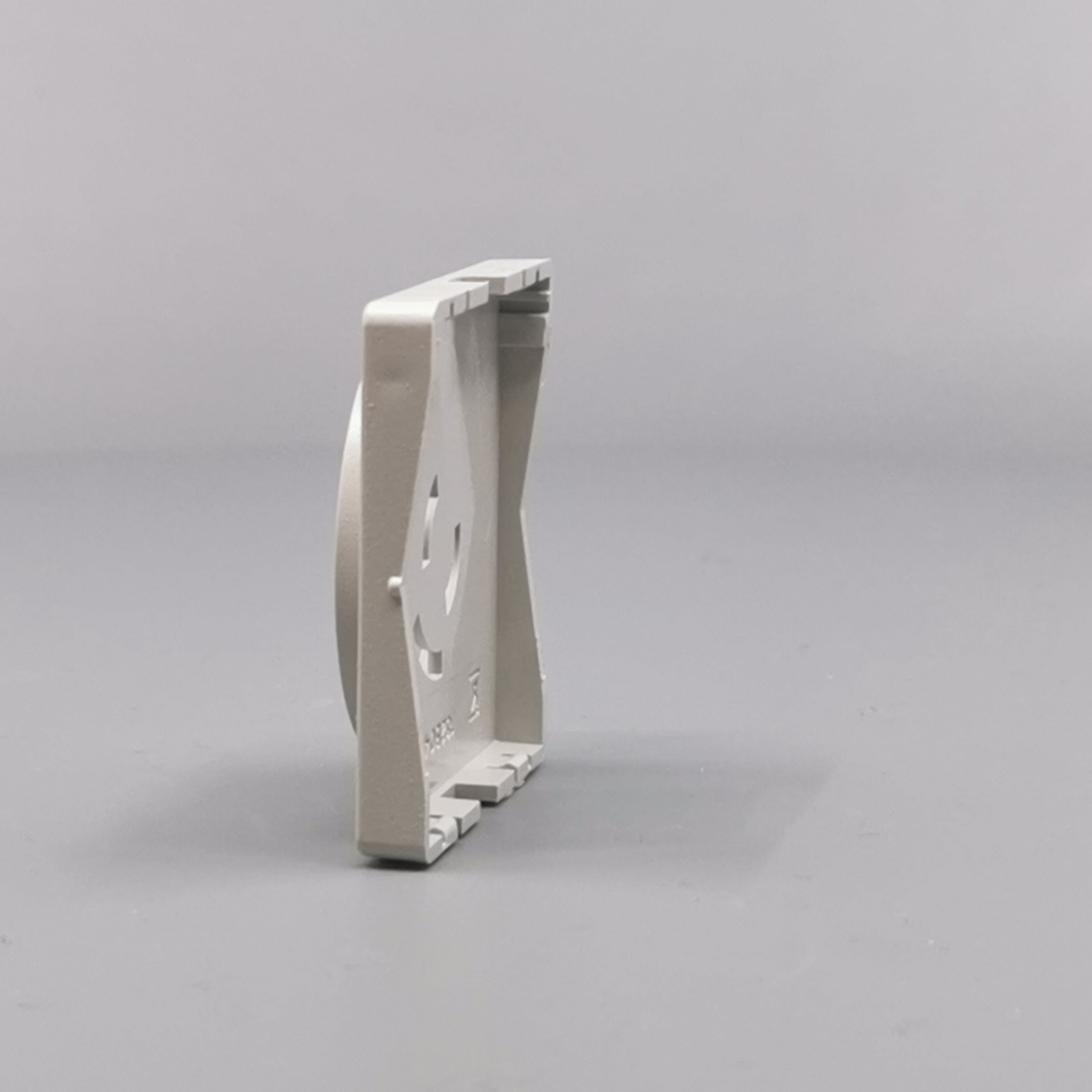 Fuga Afdækning lampestikkontakt 50x50 lysegrå