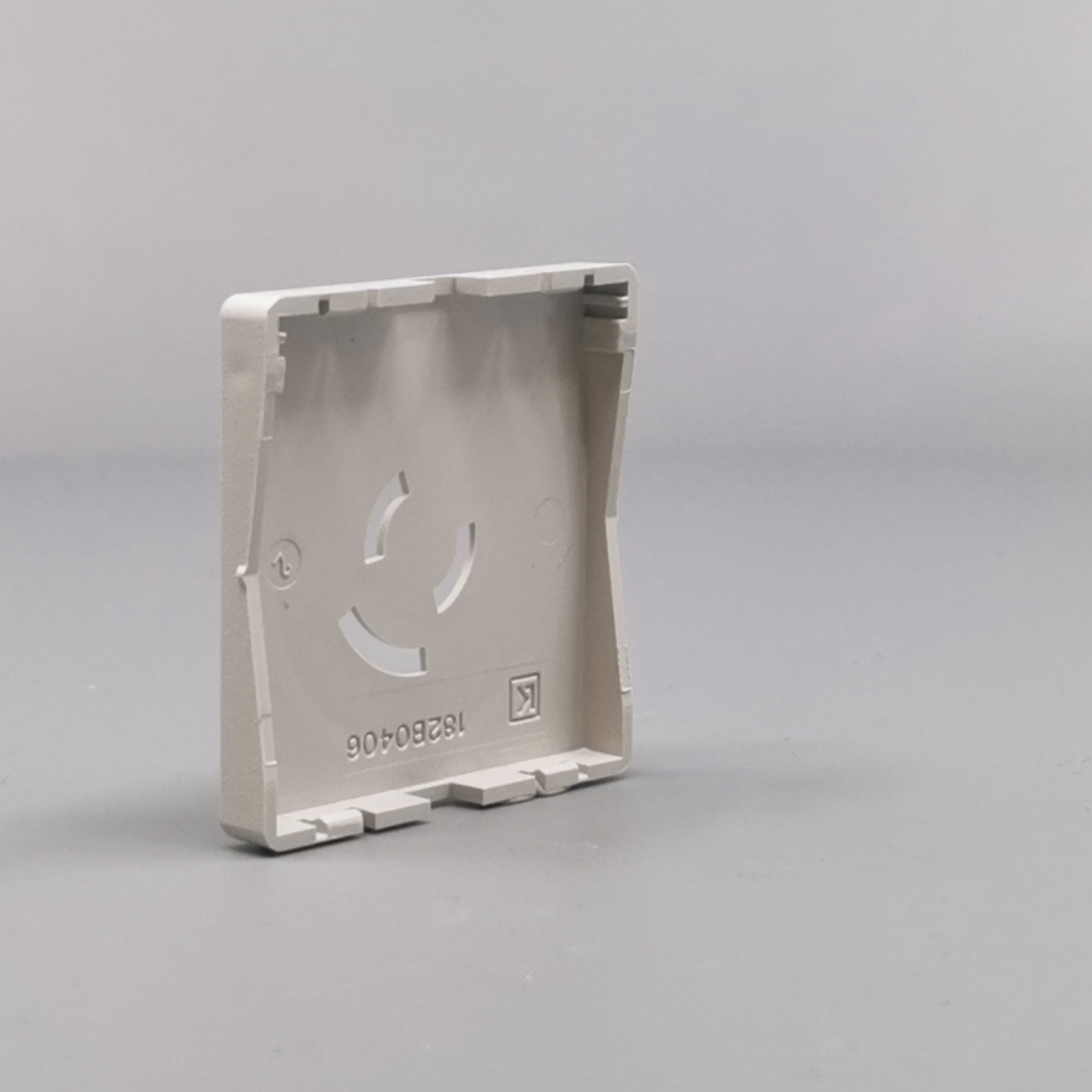 Fuga Afdækning lampestikkontakt 50x50 lysegrå