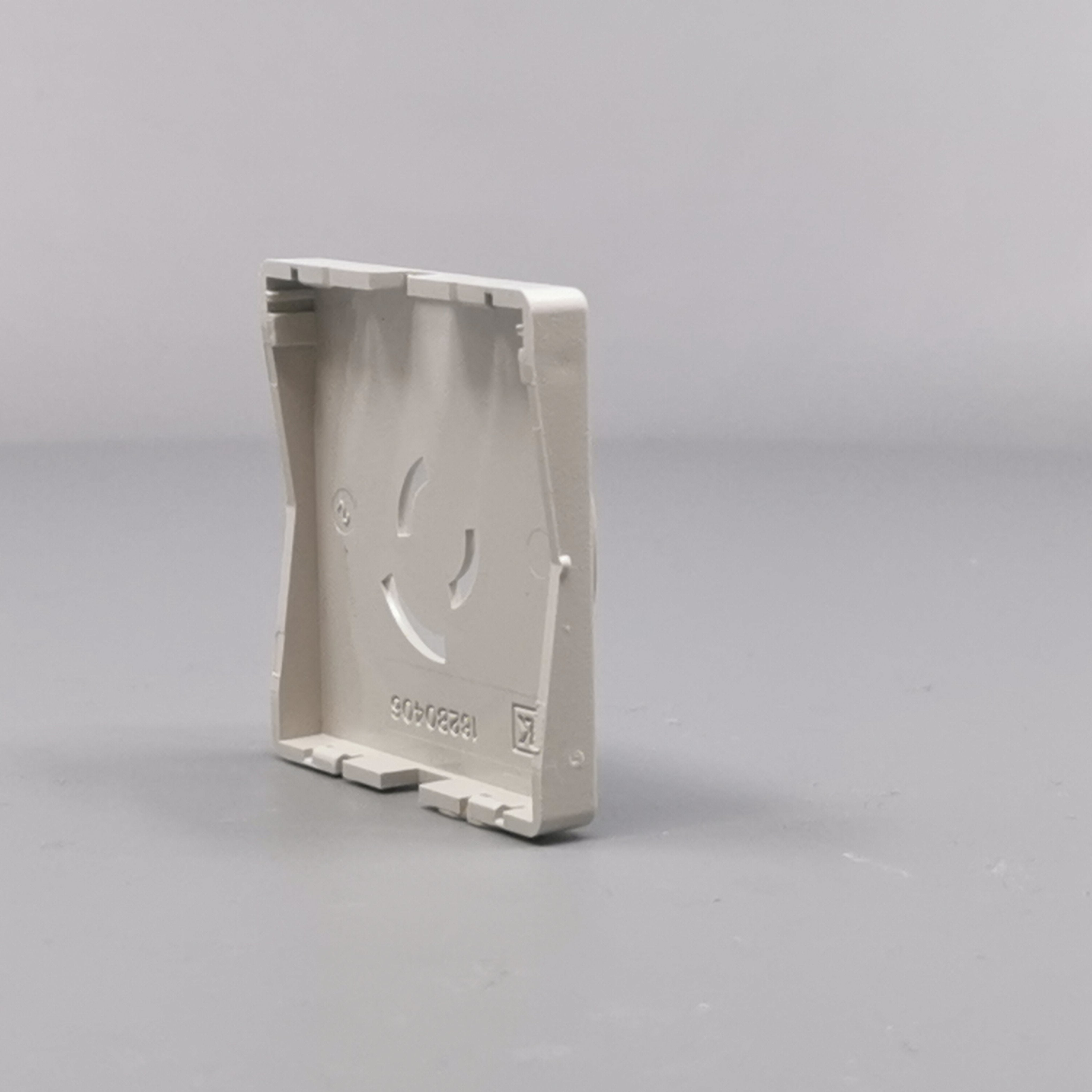 Fuga Afdækning lampestikkontakt 50x50 lysegrå