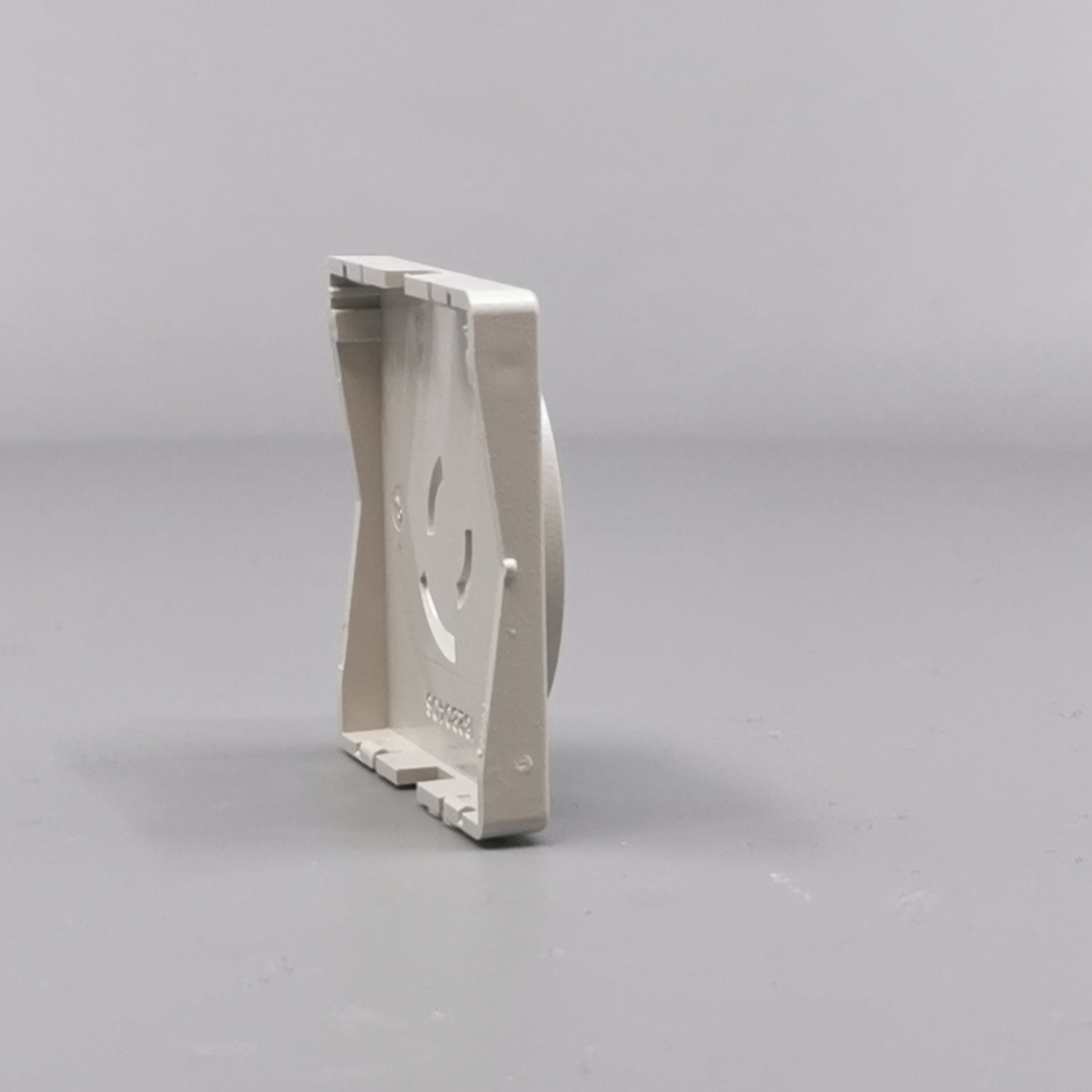 Fuga Afdækning lampestikkontakt 50x50 lysegrå