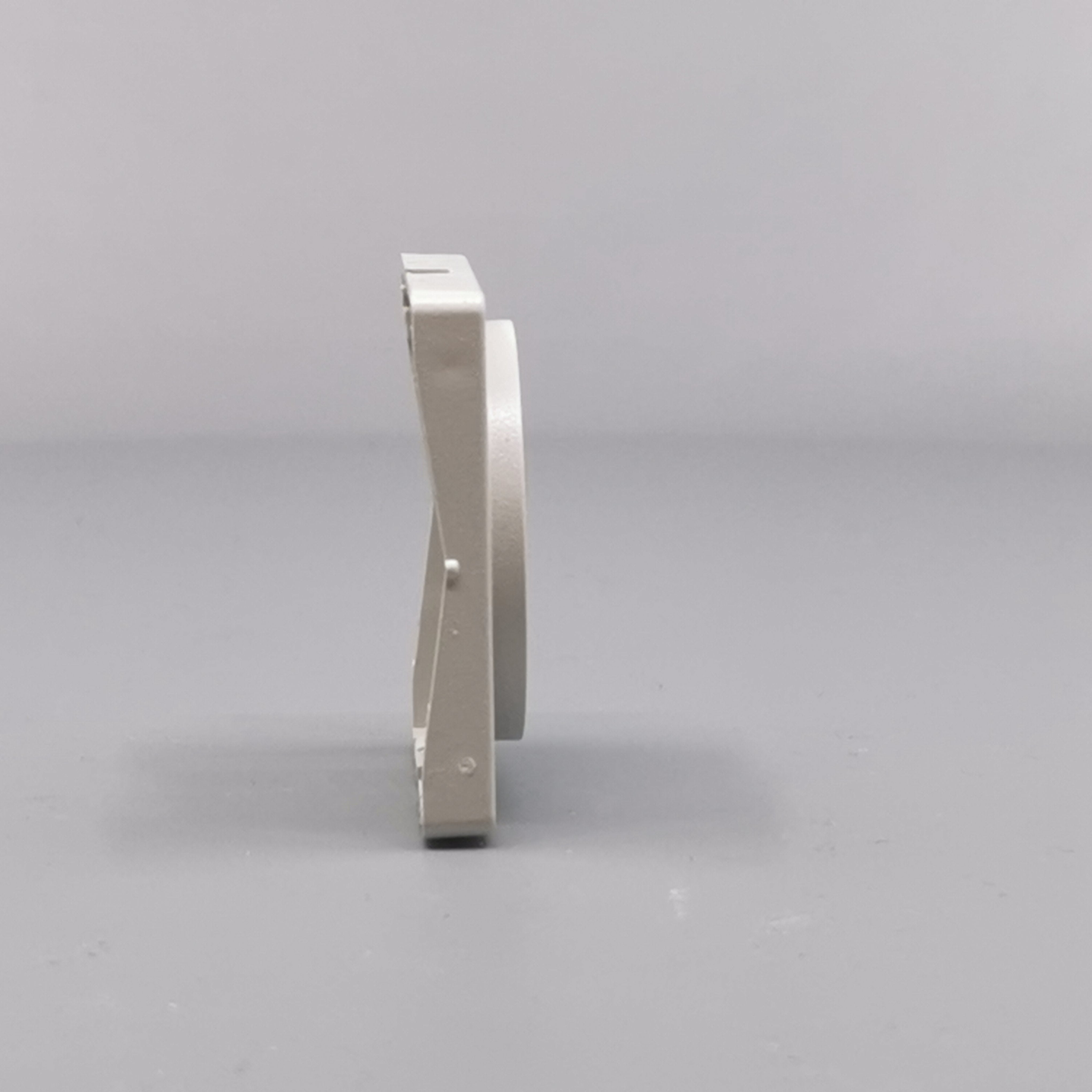 Fuga Afdækning lampestikkontakt 50x50 lysegrå