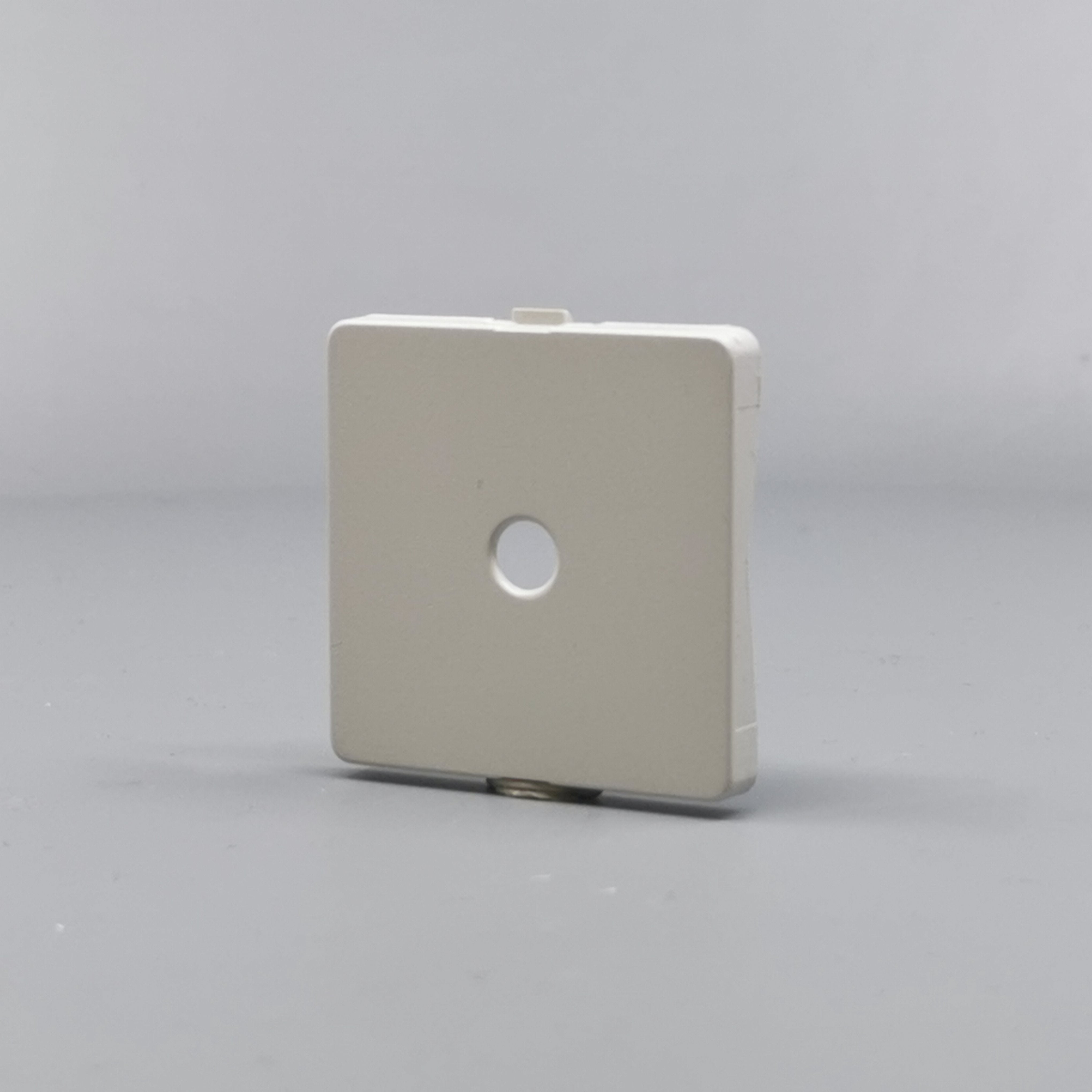LK Fuga afdækning til lampeudtag 50x50, gammel model - lysegrå
