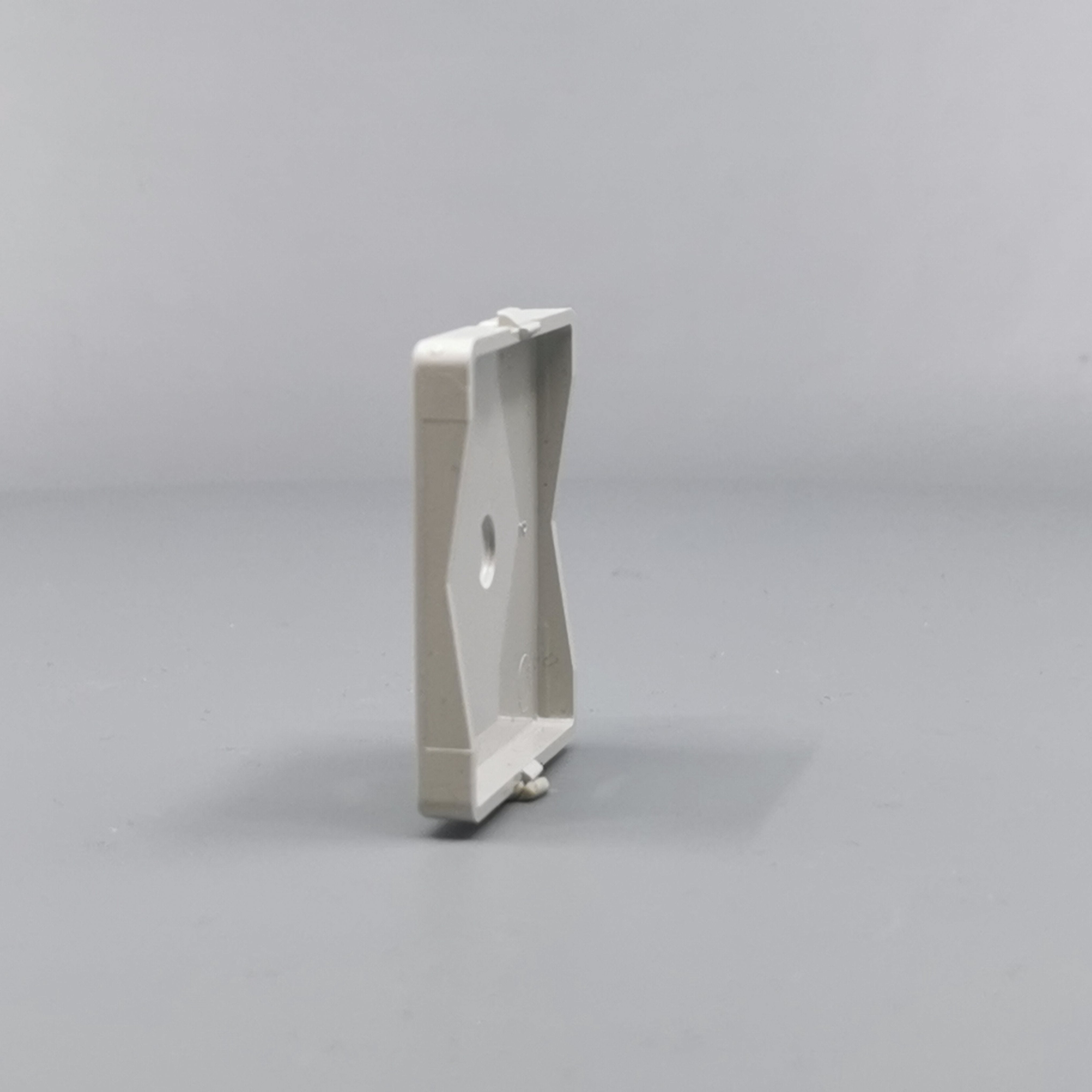 LK Fuga afdækning til lampeudtag 50x50, gammel model - lysegrå