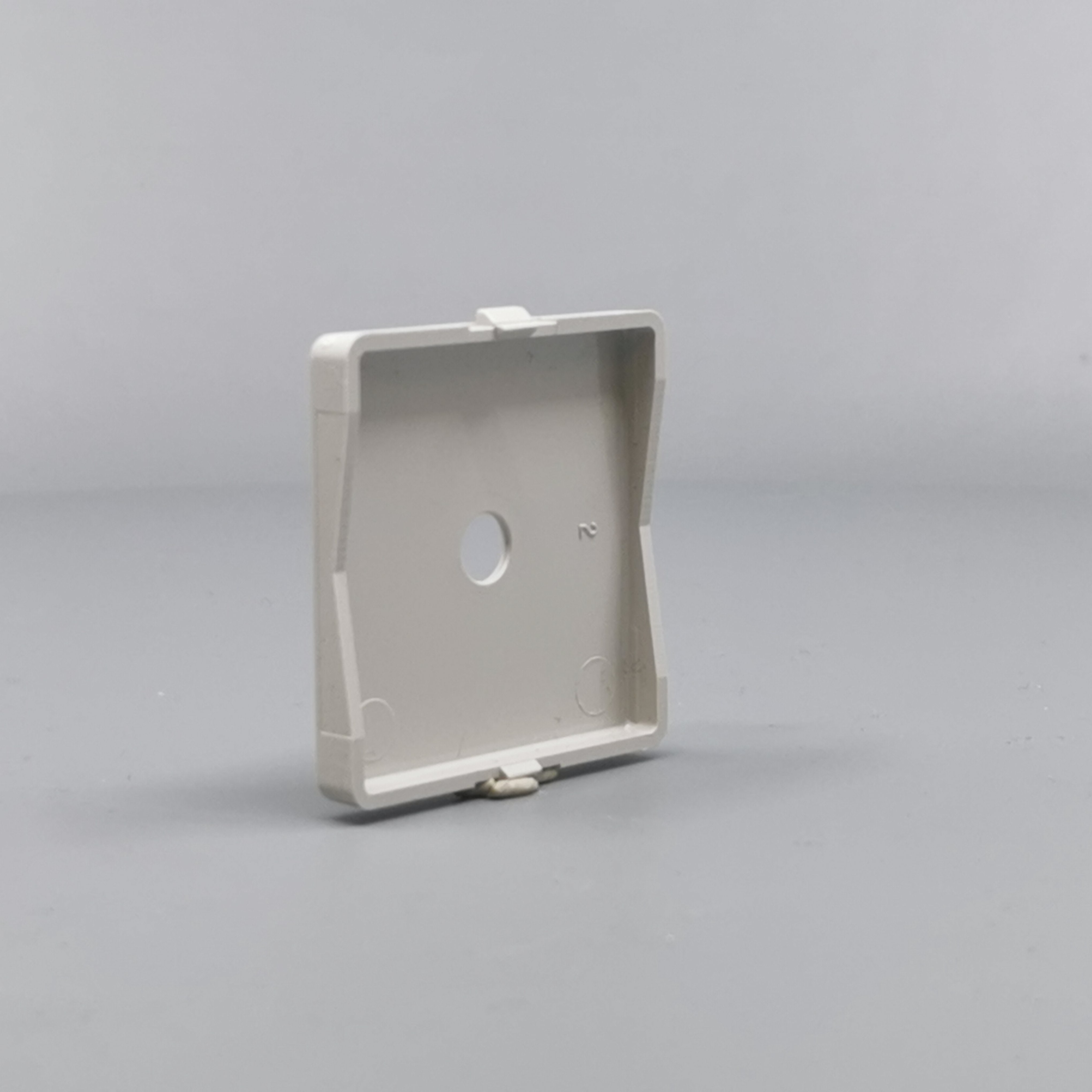 LK Fuga afdækning til lampeudtag 50x50, gammel model - lysegrå