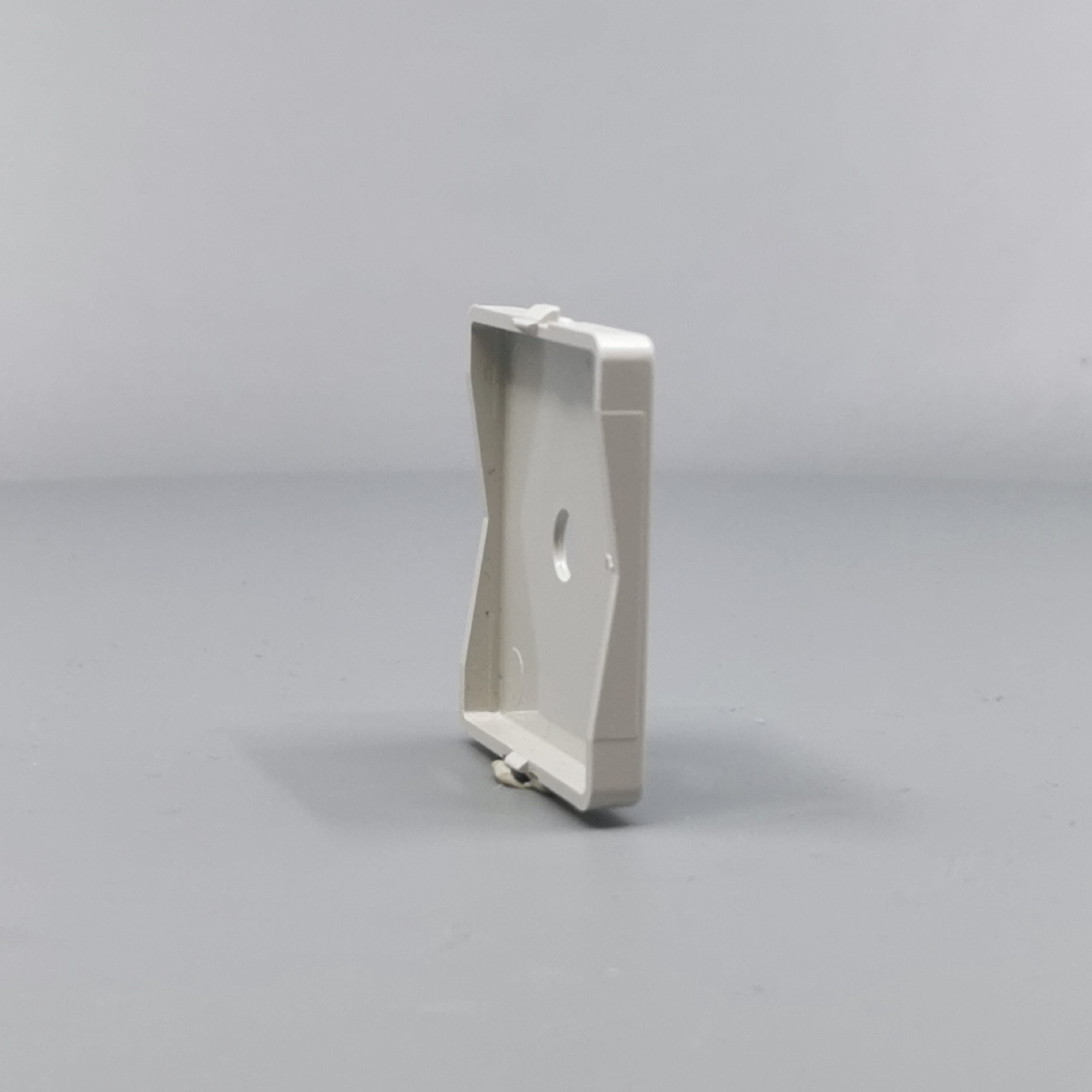 LK Fuga afdækning til lampeudtag 50x50, gammel model - lysegrå