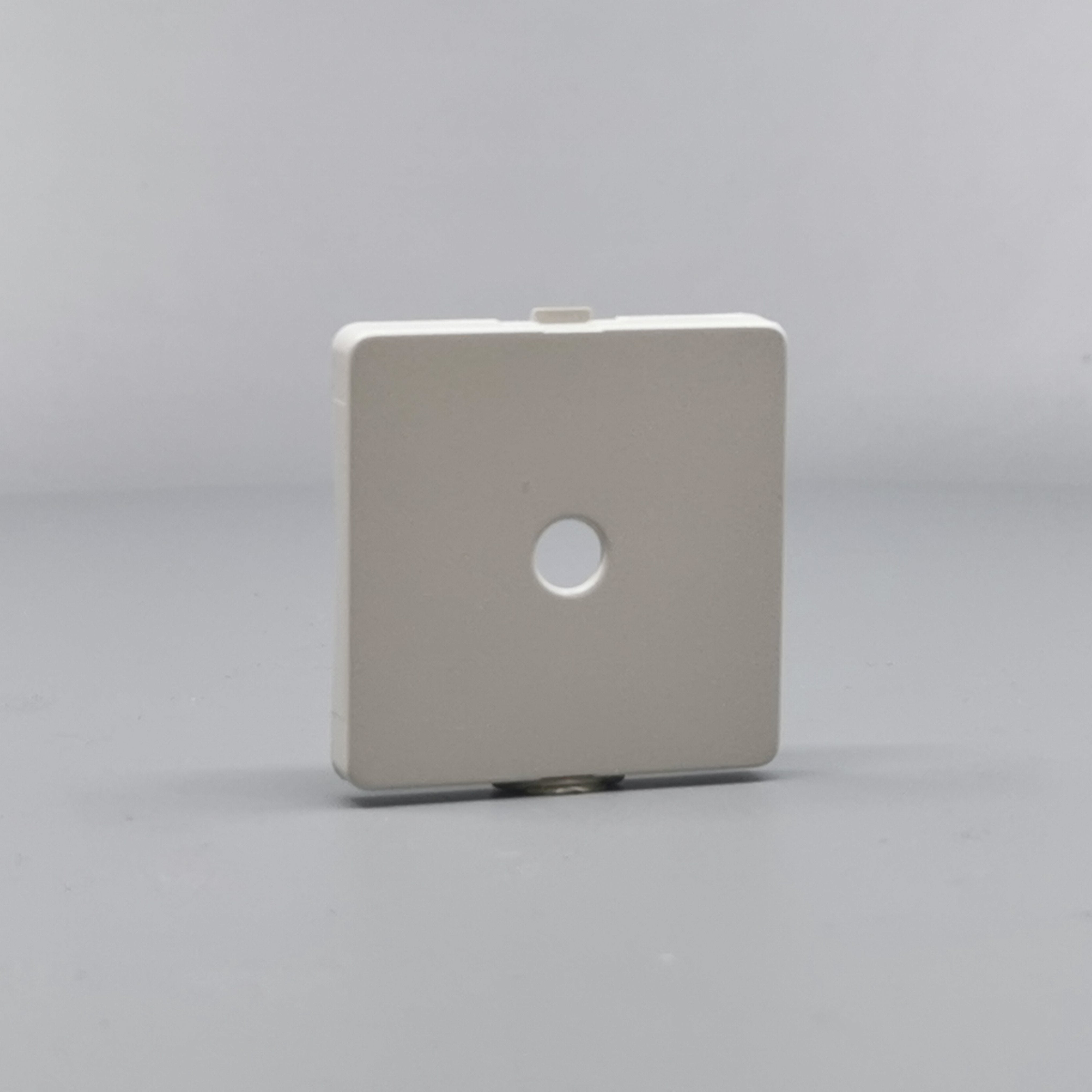 LK Fuga afdækning til lampeudtag 50x50, gammel model - lysegrå