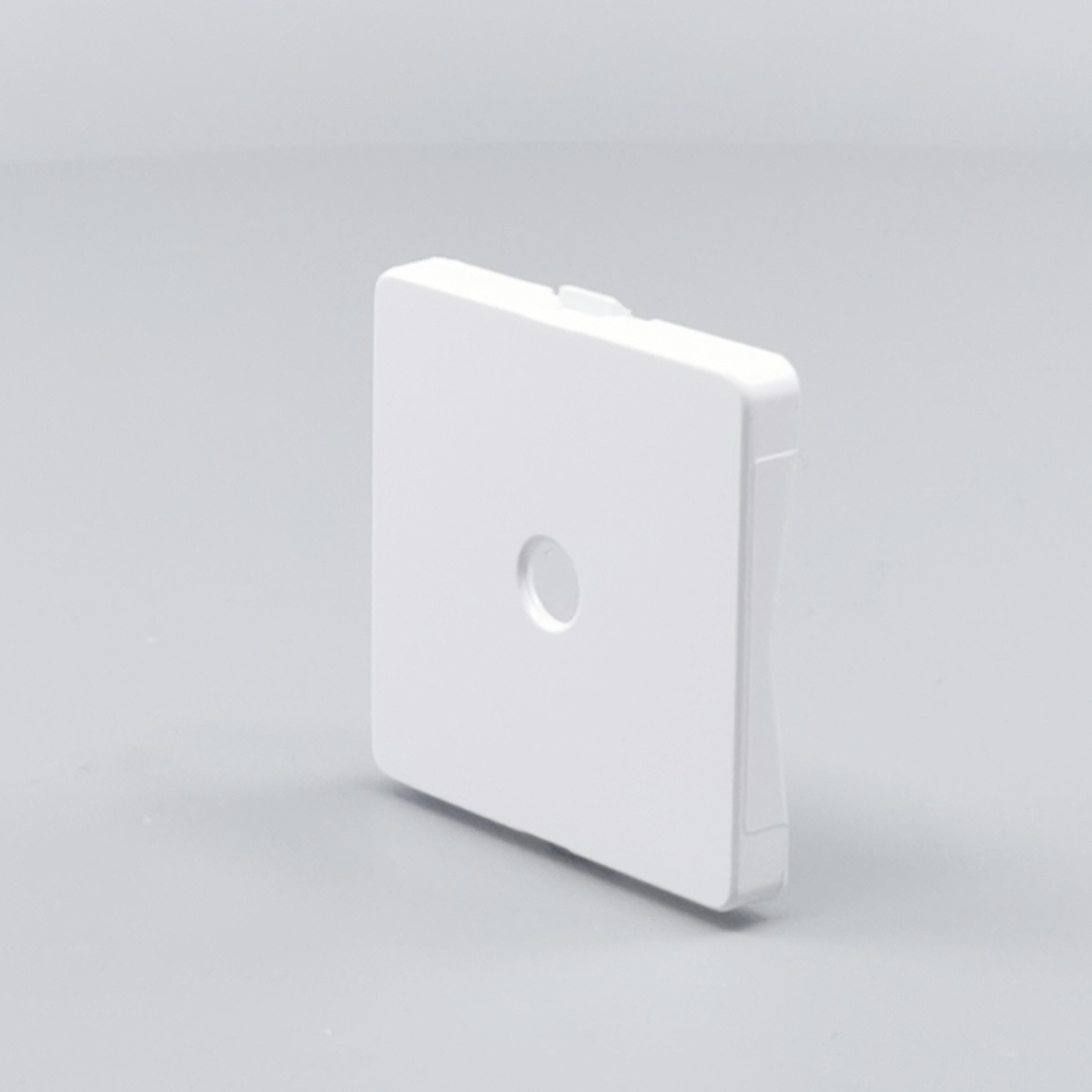 LK Fuga afdækning til lampeudtag 50x50, gammel model - hvid