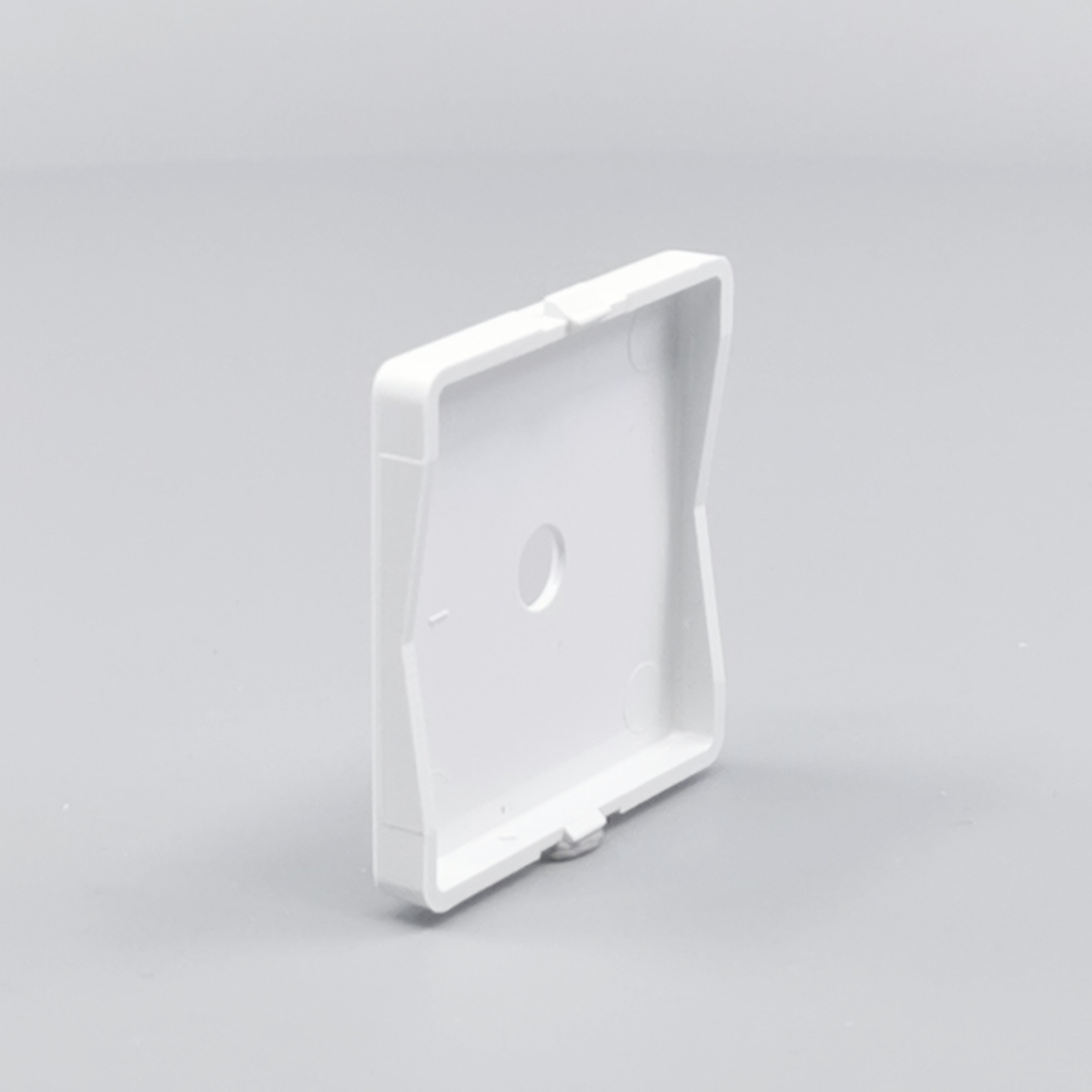 LK Fuga afdækning til lampeudtag 50x50, gammel model - hvid