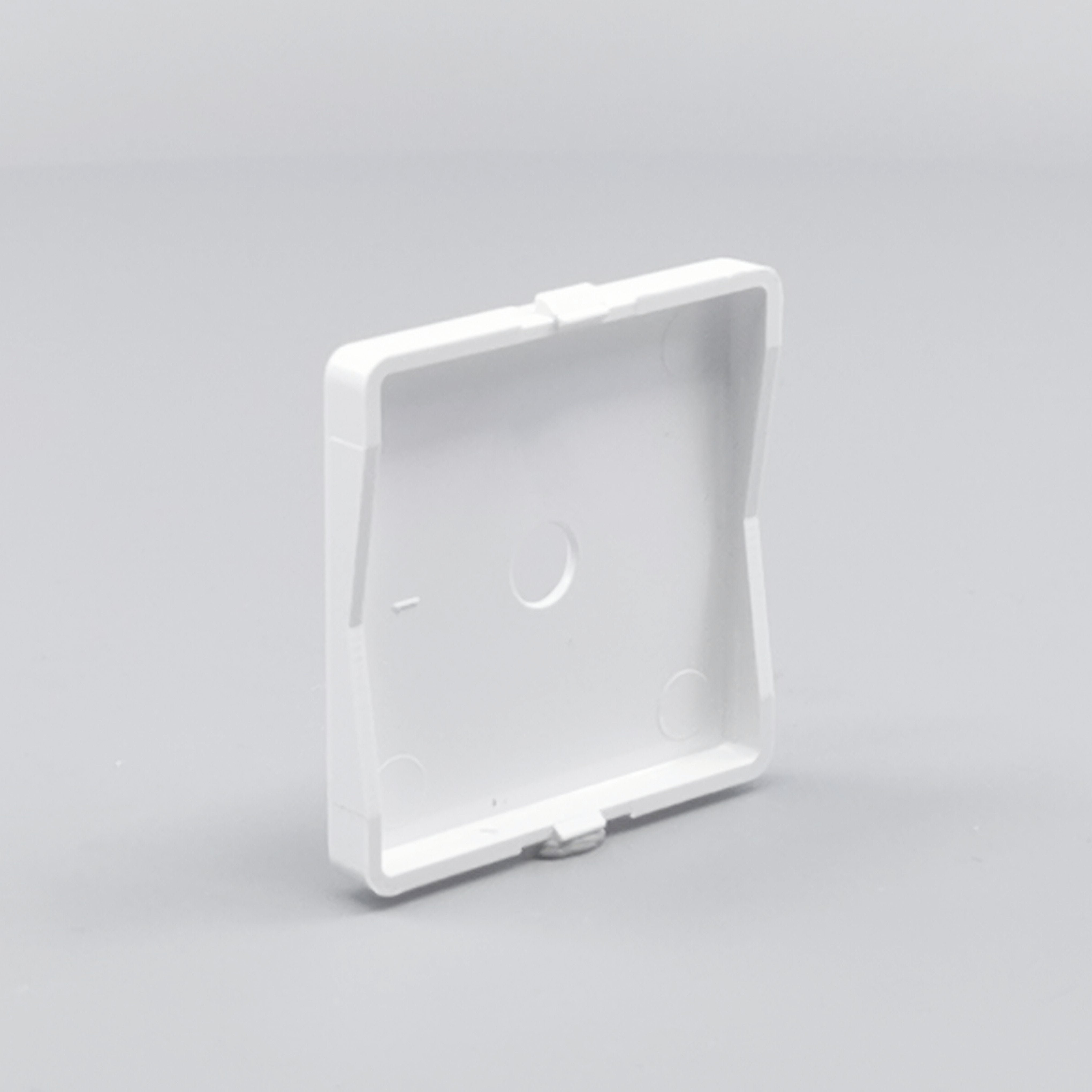 LK Fuga afdækning til lampeudtag 50x50, gammel model - hvid