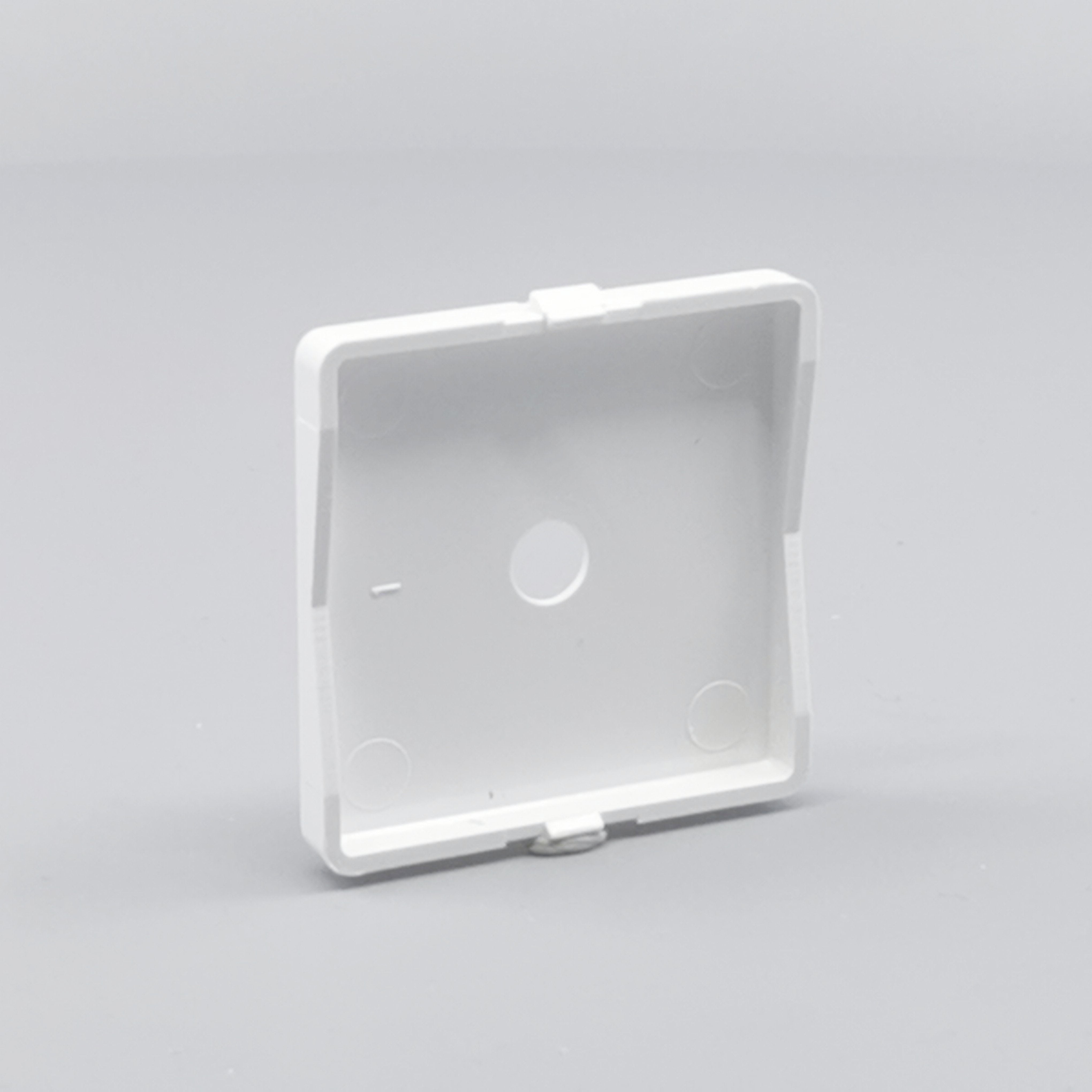 LK Fuga afdækning til lampeudtag 50x50, gammel model - hvid