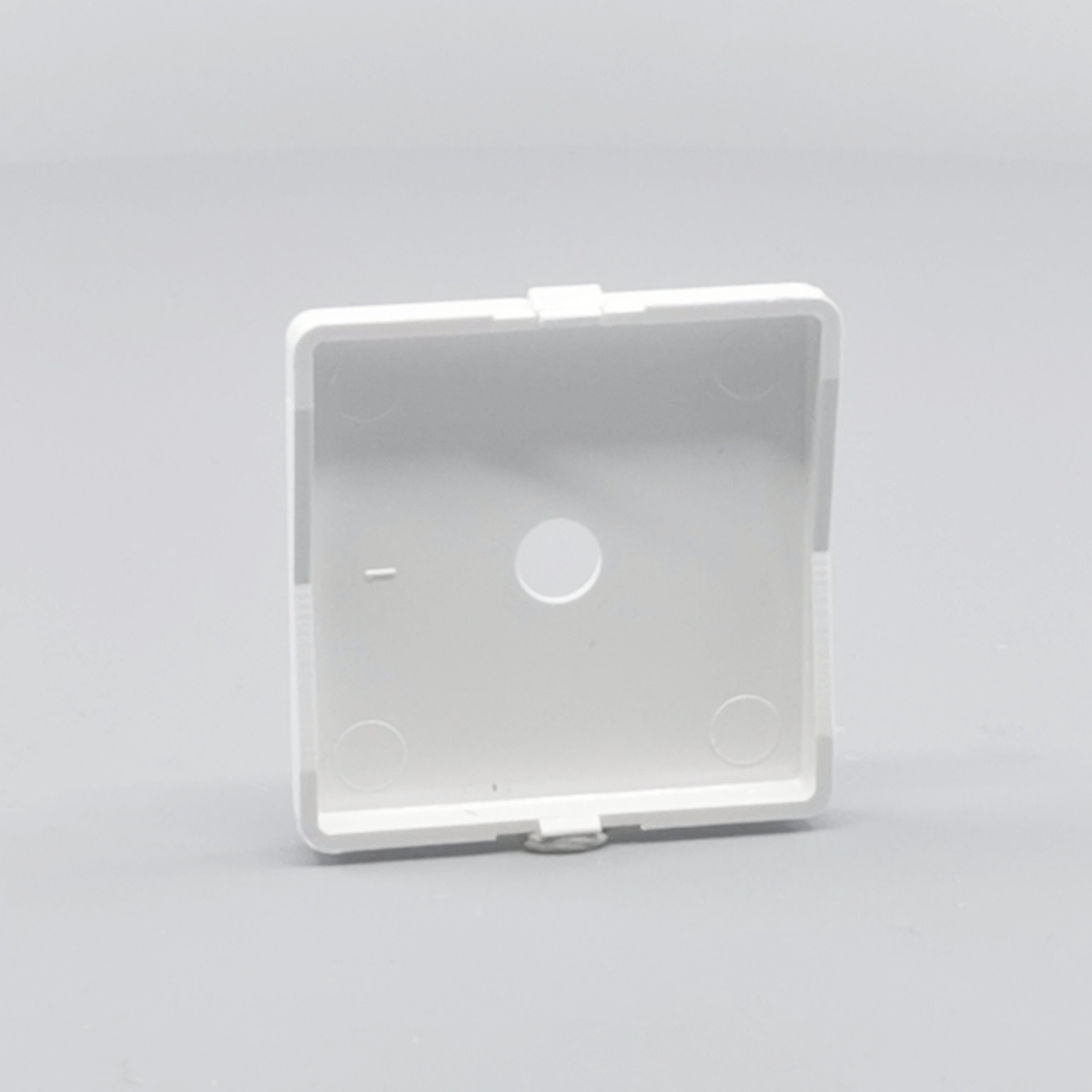 LK Fuga afdækning til lampeudtag 50x50, gammel model - hvid