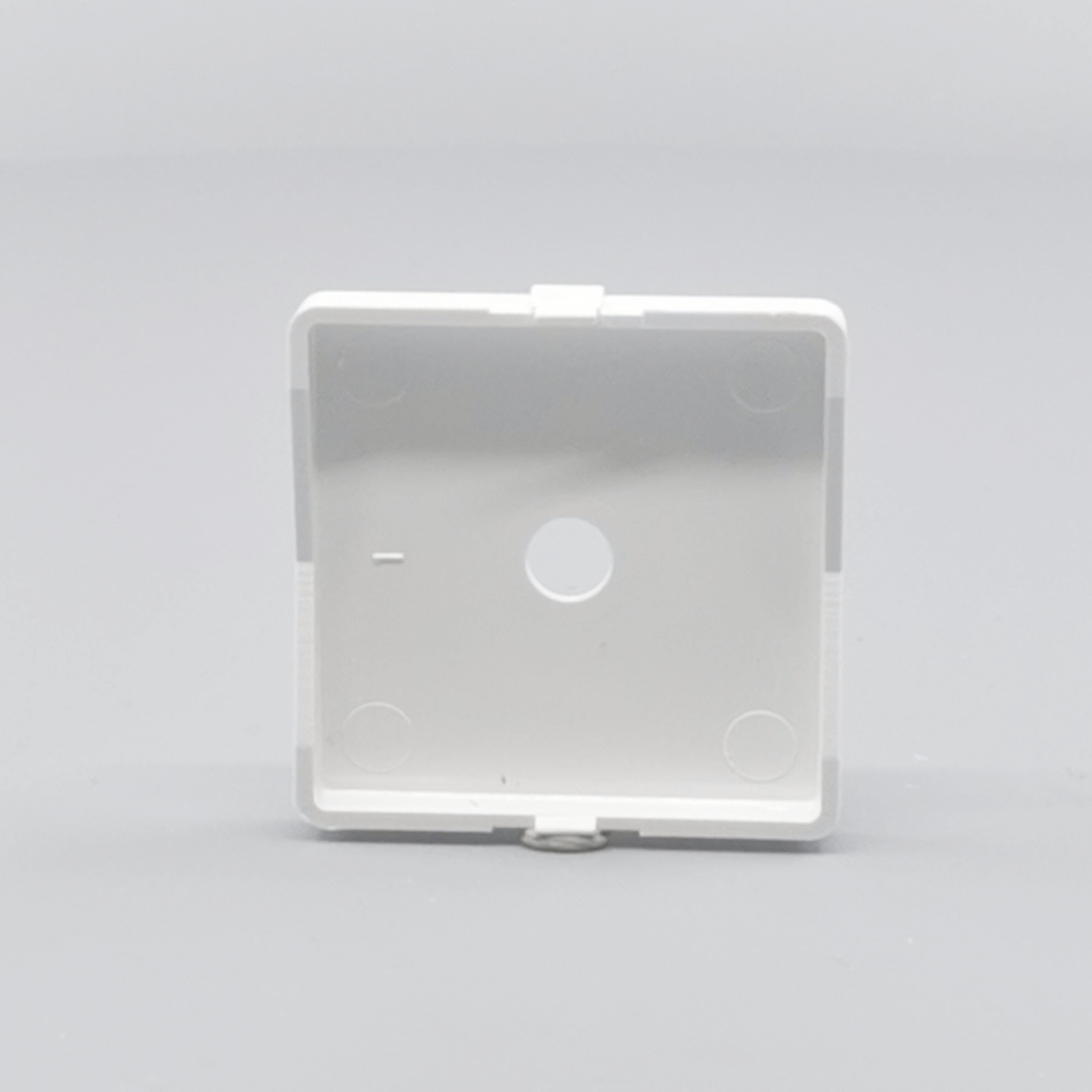 LK Fuga afdækning til lampeudtag 50x50, gammel model - hvid