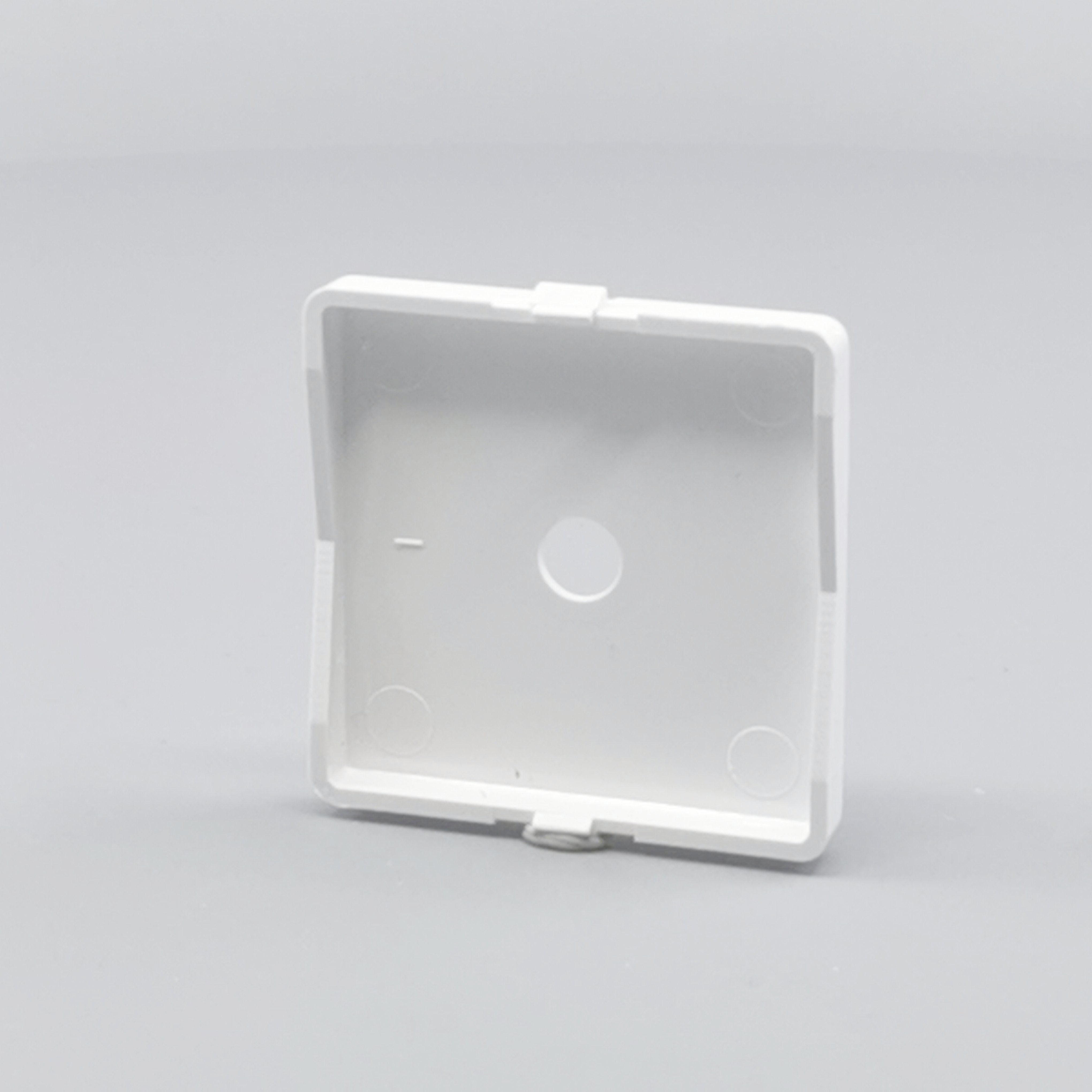 LK Fuga afdækning til lampeudtag 50x50, gammel model - hvid