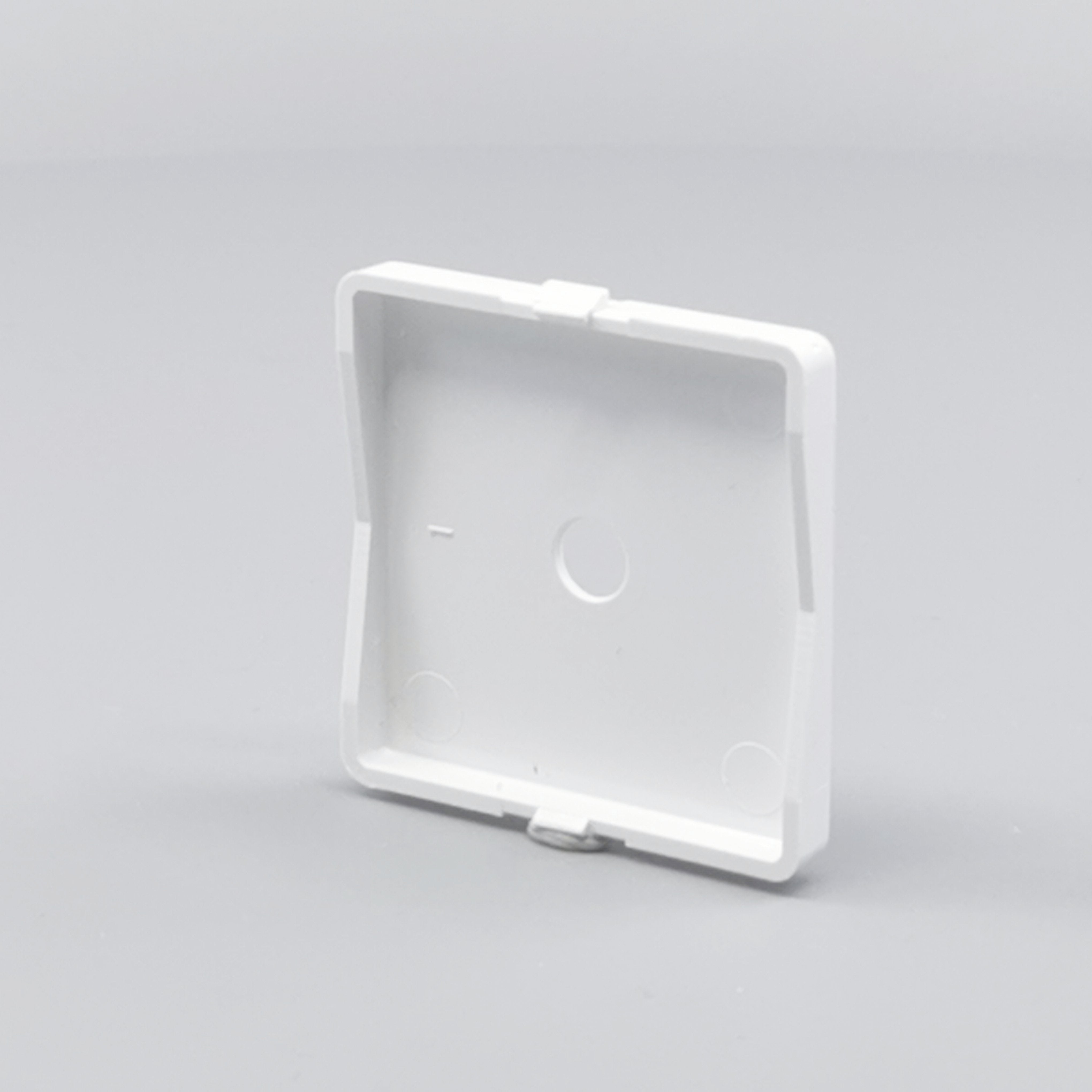 LK Fuga afdækning til lampeudtag 50x50, gammel model - hvid