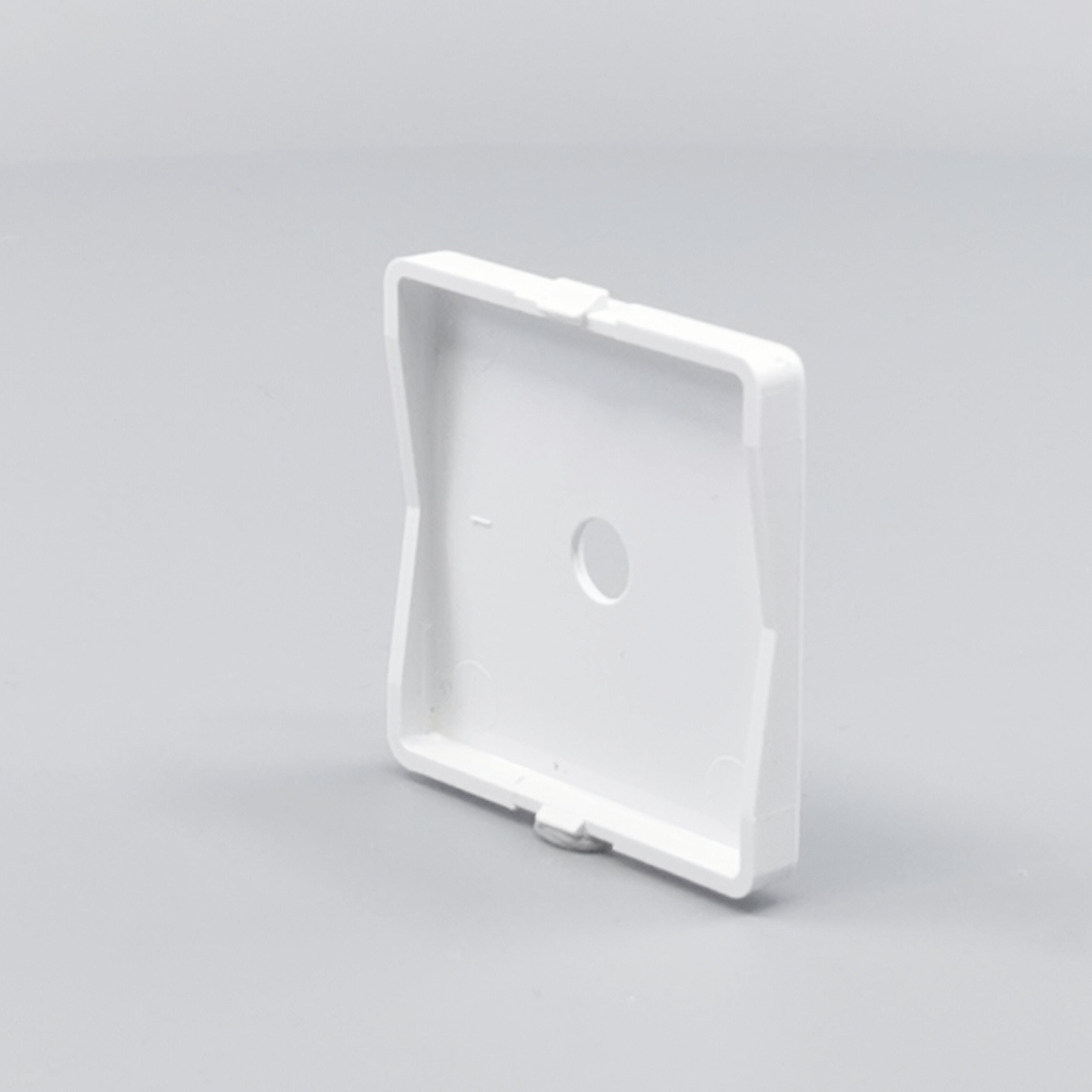 LK Fuga afdækning til lampeudtag 50x50, gammel model - hvid