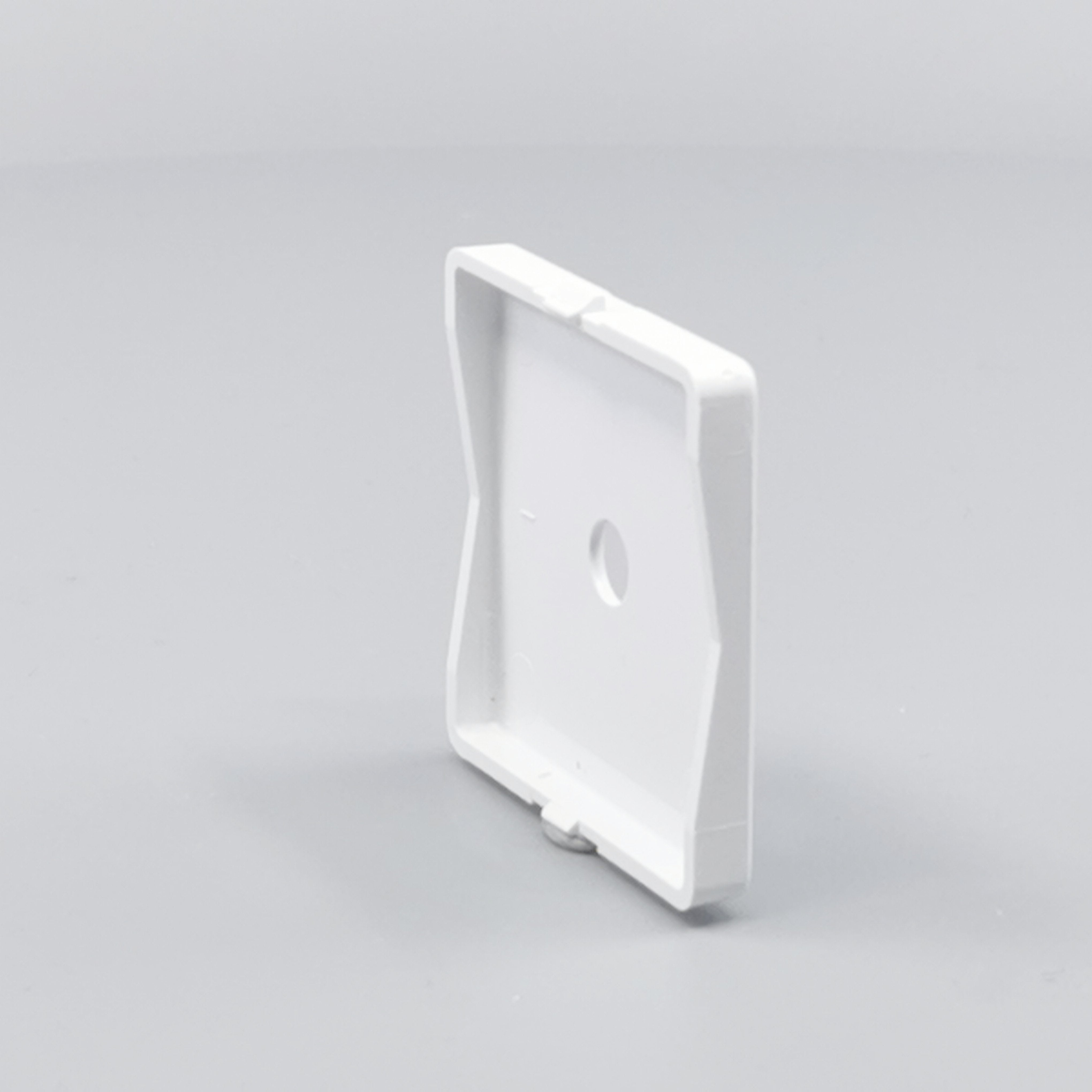 LK Fuga afdækning til lampeudtag 50x50, gammel model - hvid