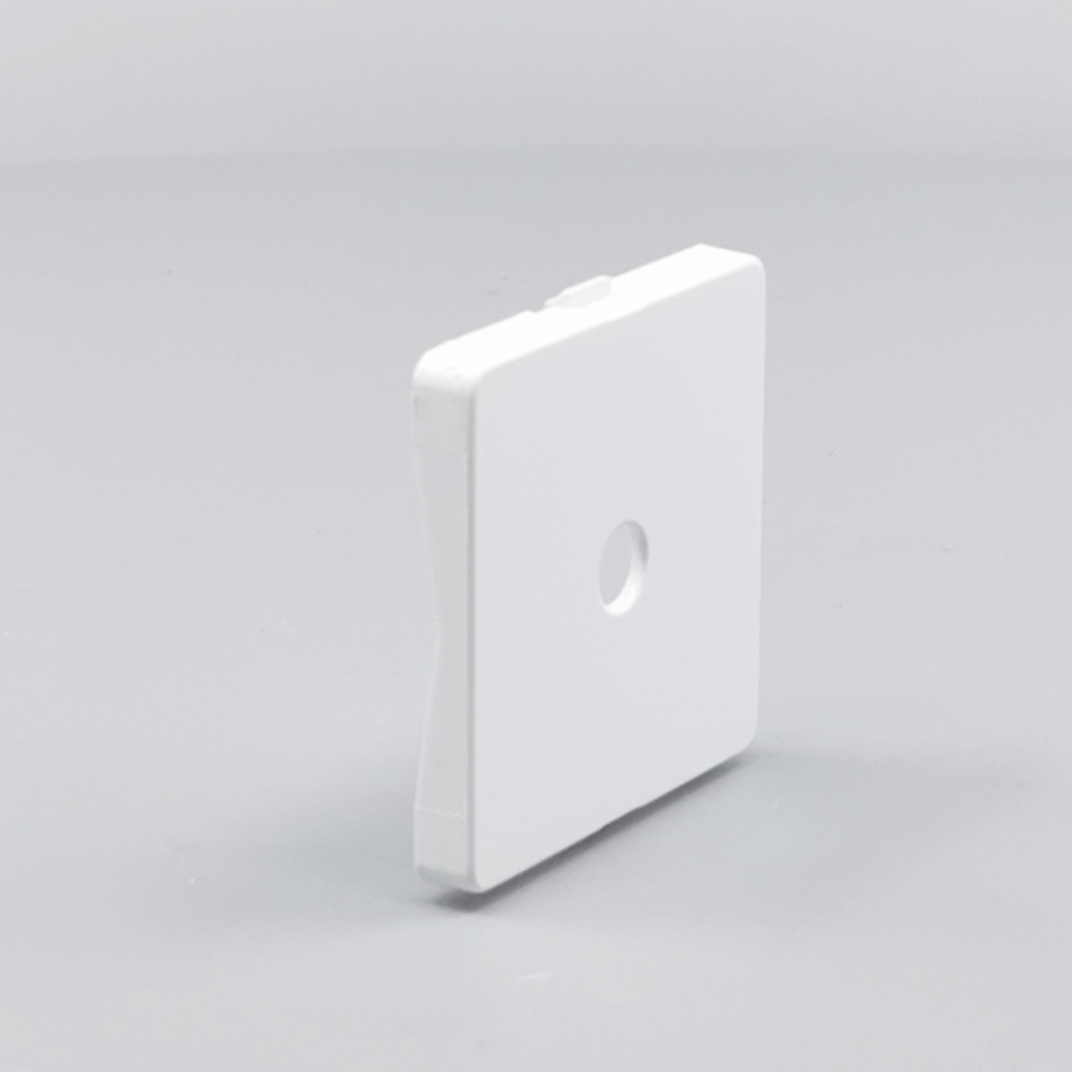 LK Fuga afdækning til lampeudtag 50x50, gammel model - hvid