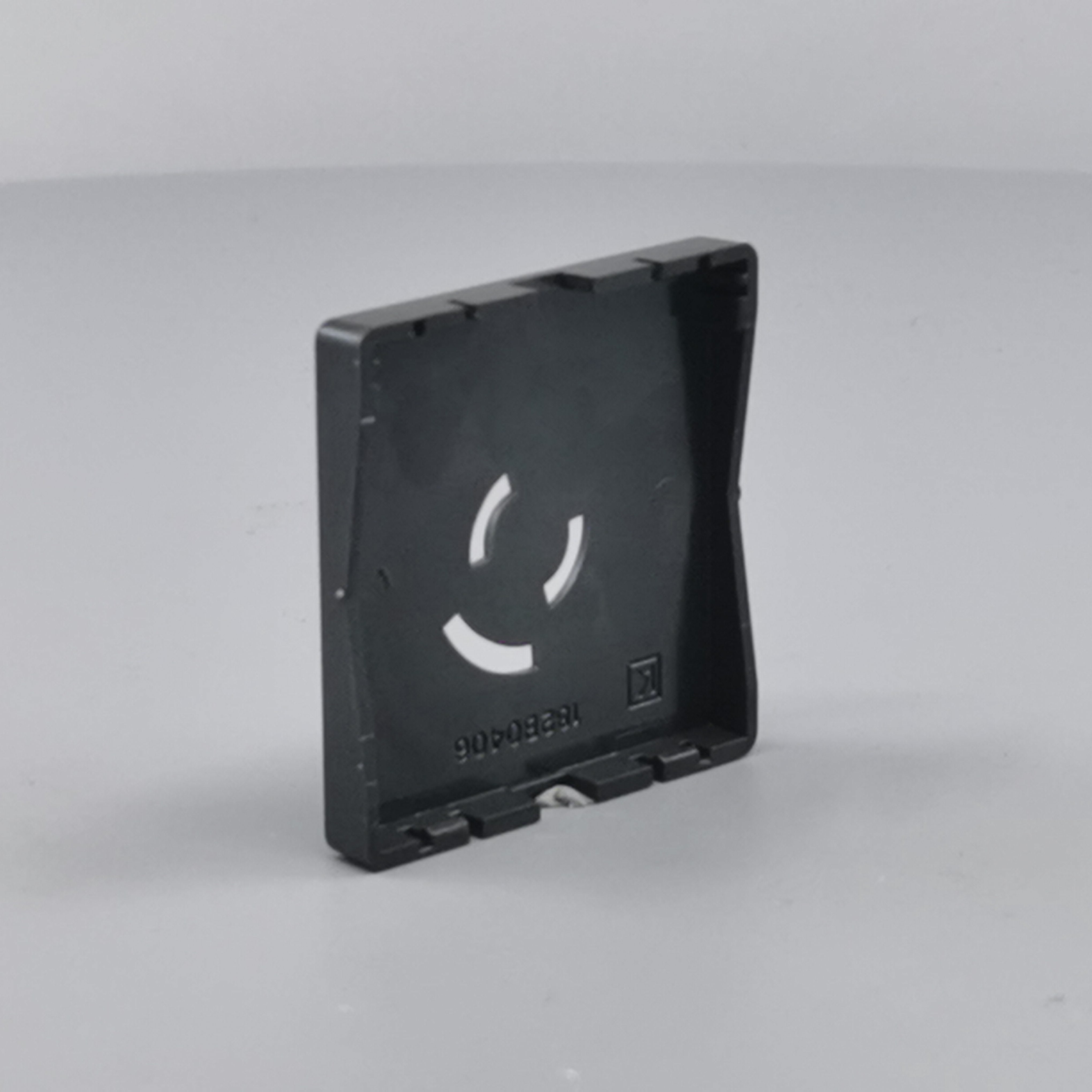 Fuga Afdækning lampestikkontakt 50x50 koksgrå