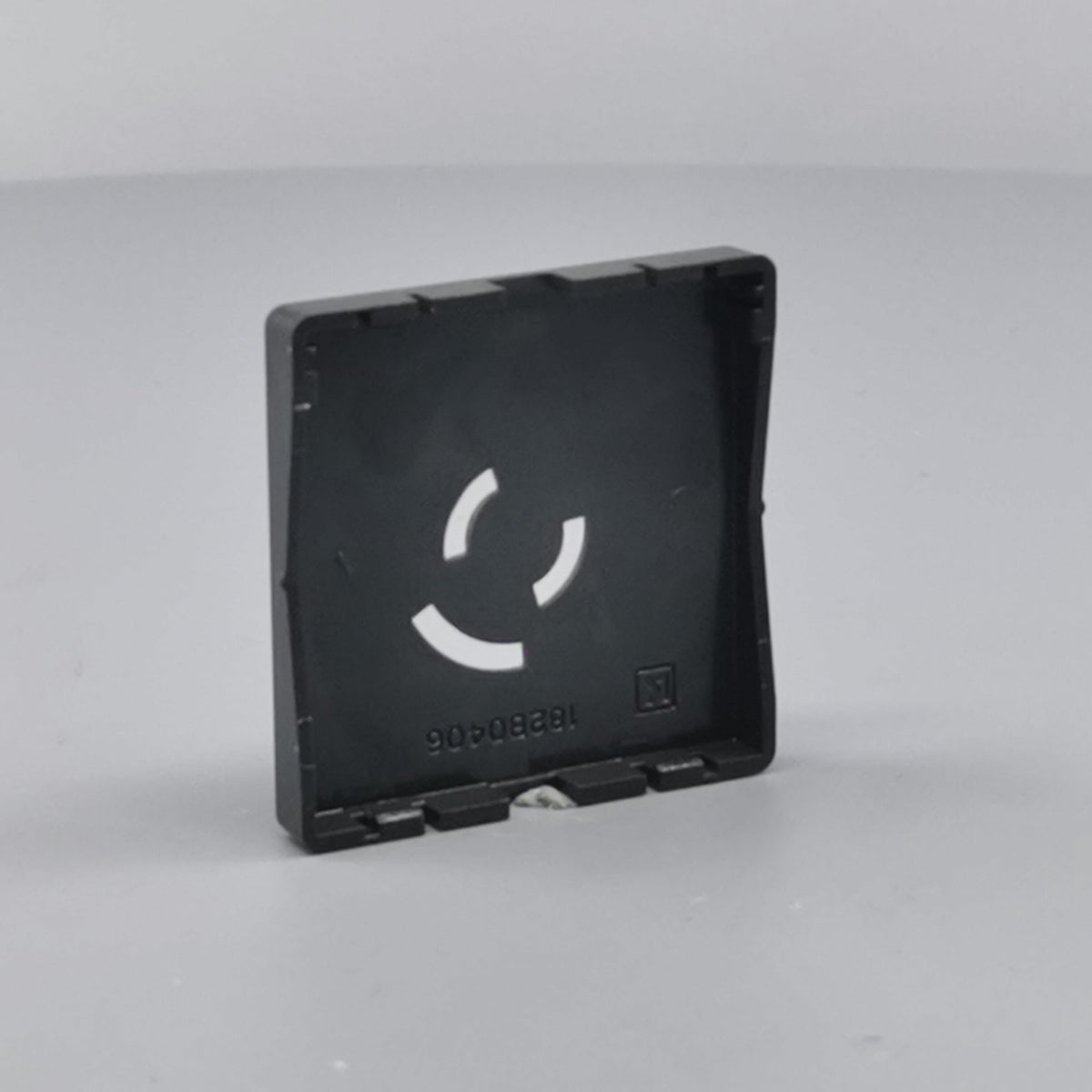 Fuga Afdækning lampestikkontakt 50x50 koksgrå (360° frame 11)