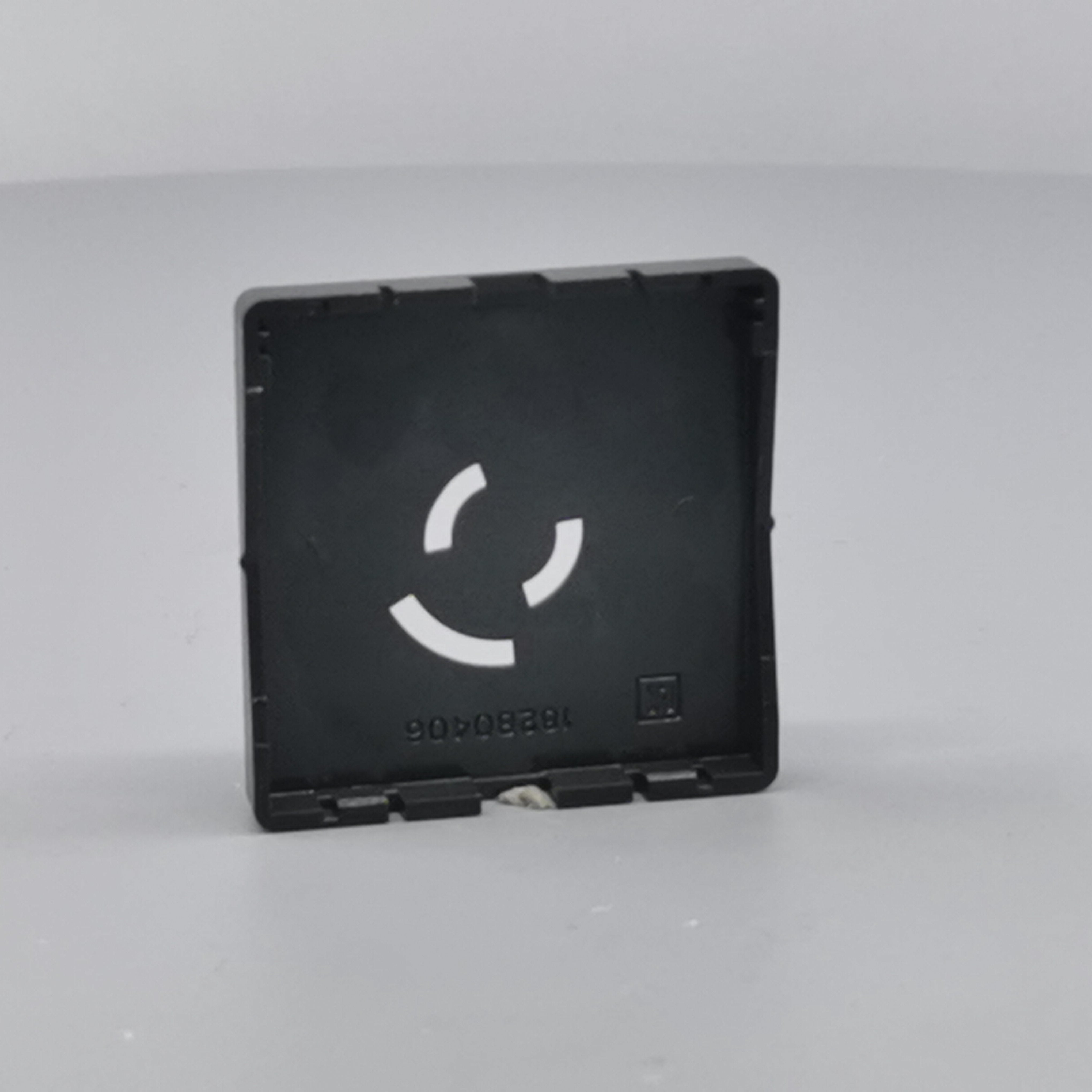 Fuga Afdækning lampestikkontakt 50x50 koksgrå