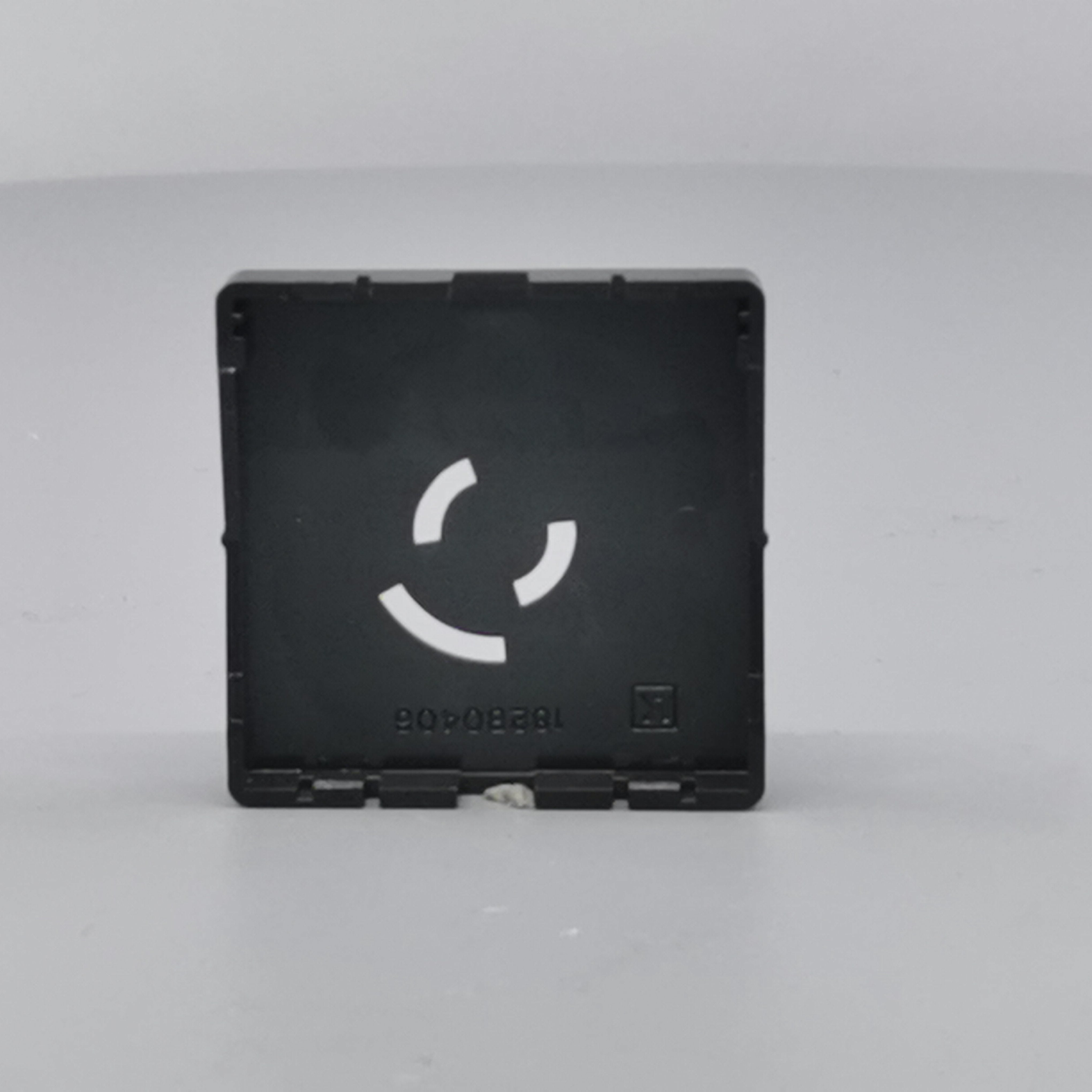 Fuga Afdækning lampestikkontakt 50x50 koksgrå