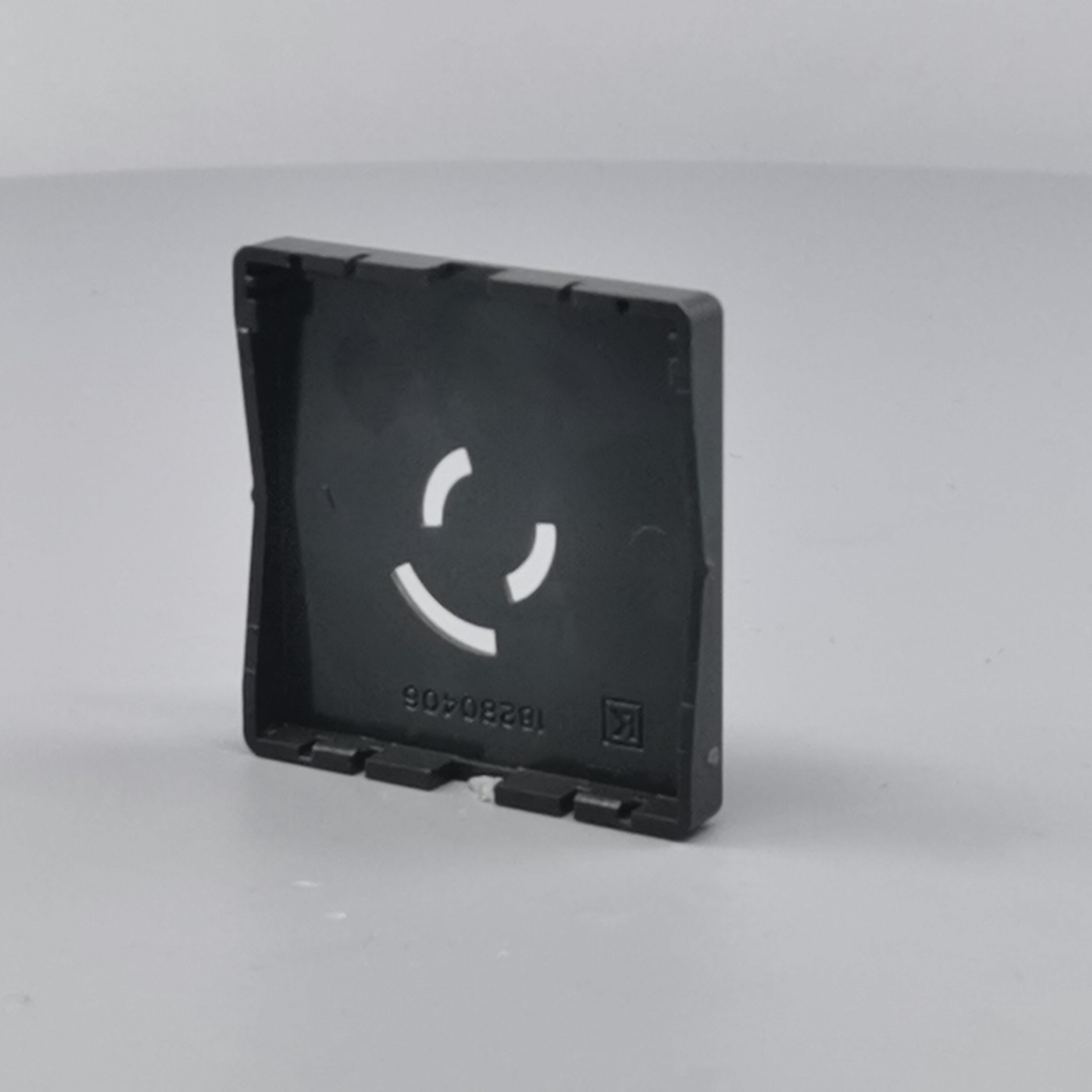 Fuga Afdækning lampestikkontakt 50x50 koksgrå