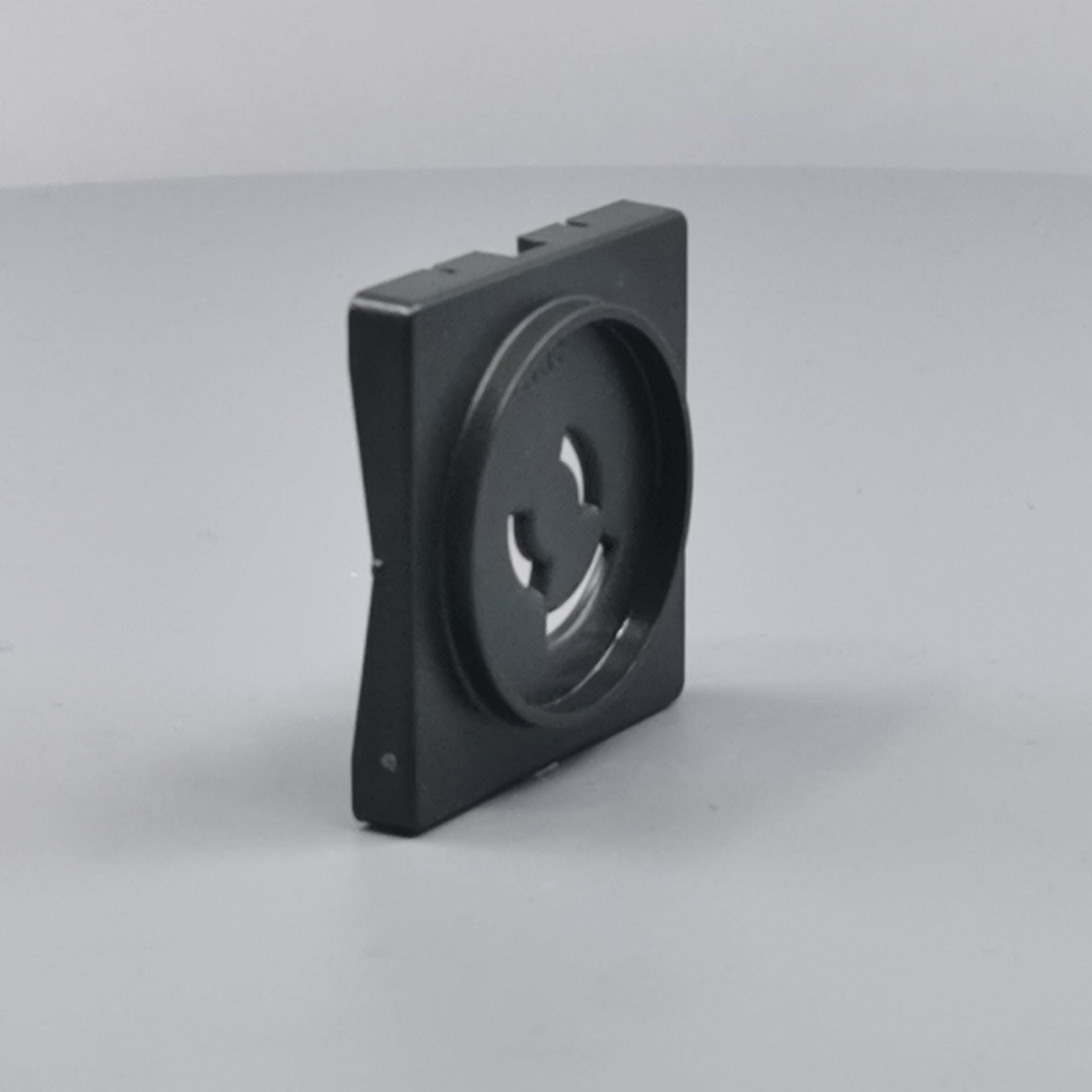 Fuga Afdækning lampestikkontakt 50x50 koksgrå