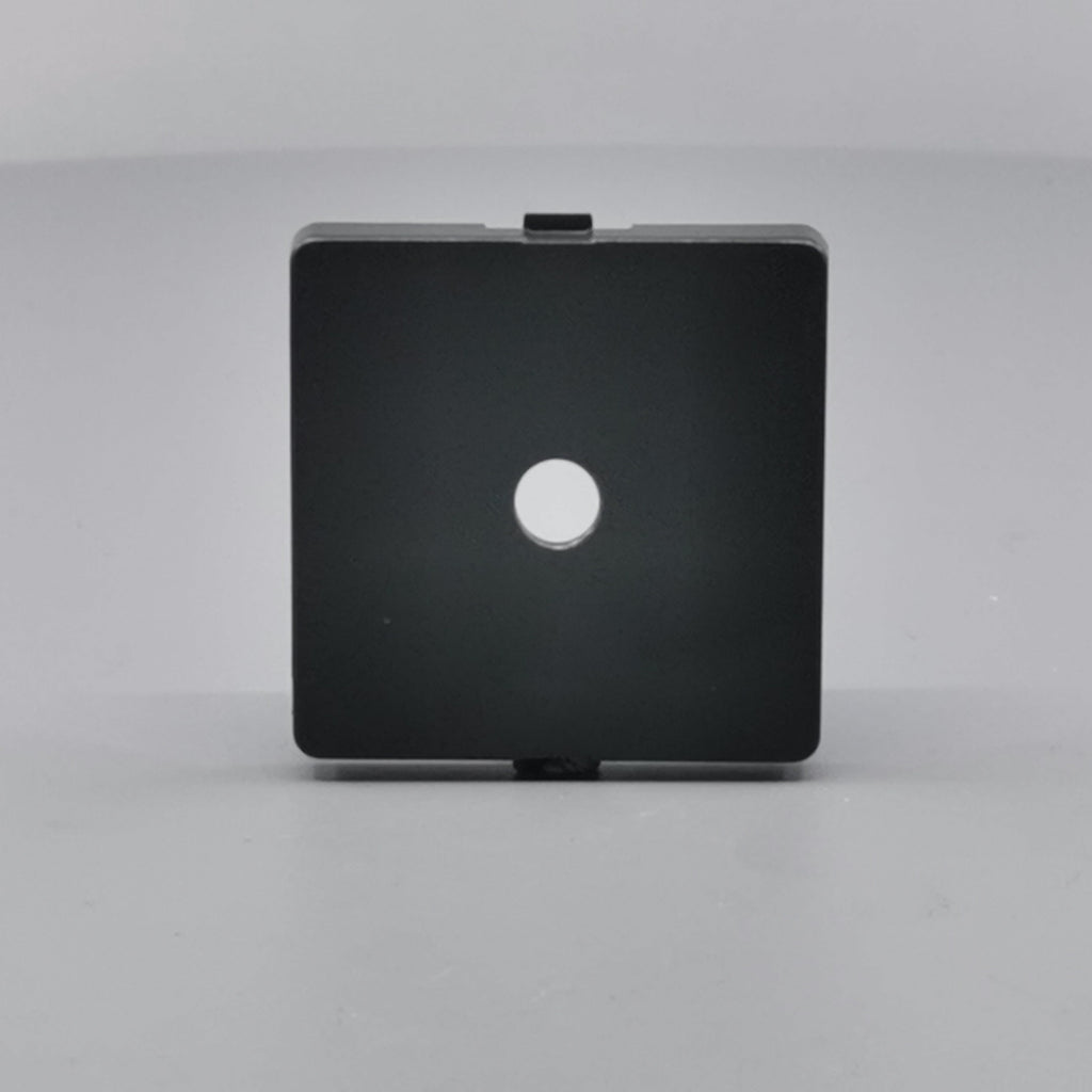 Fuga Afdækning for lampeudtag 50x50 koksgrå