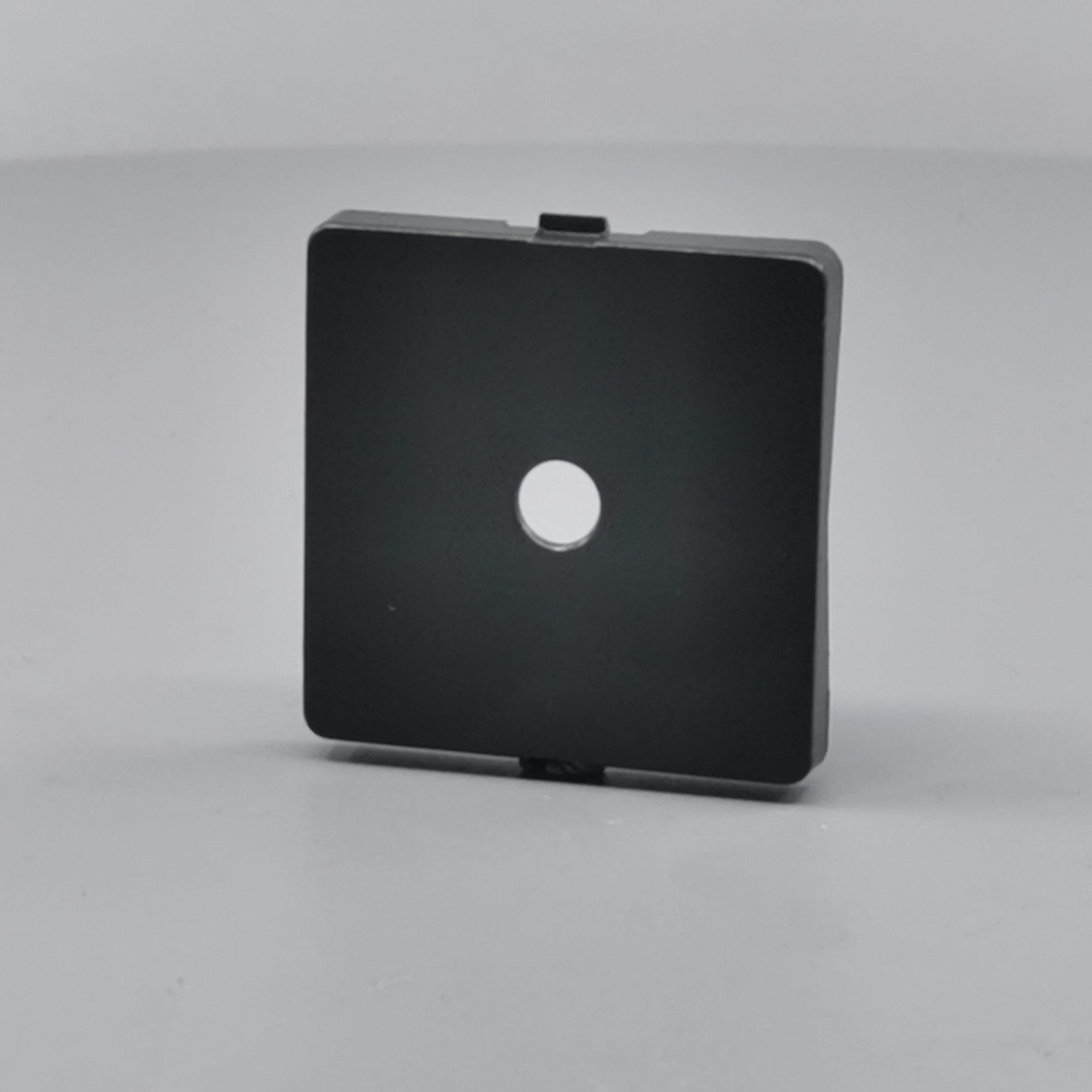 Fuga Afdækning for lampeudtag 50x50 koksgrå