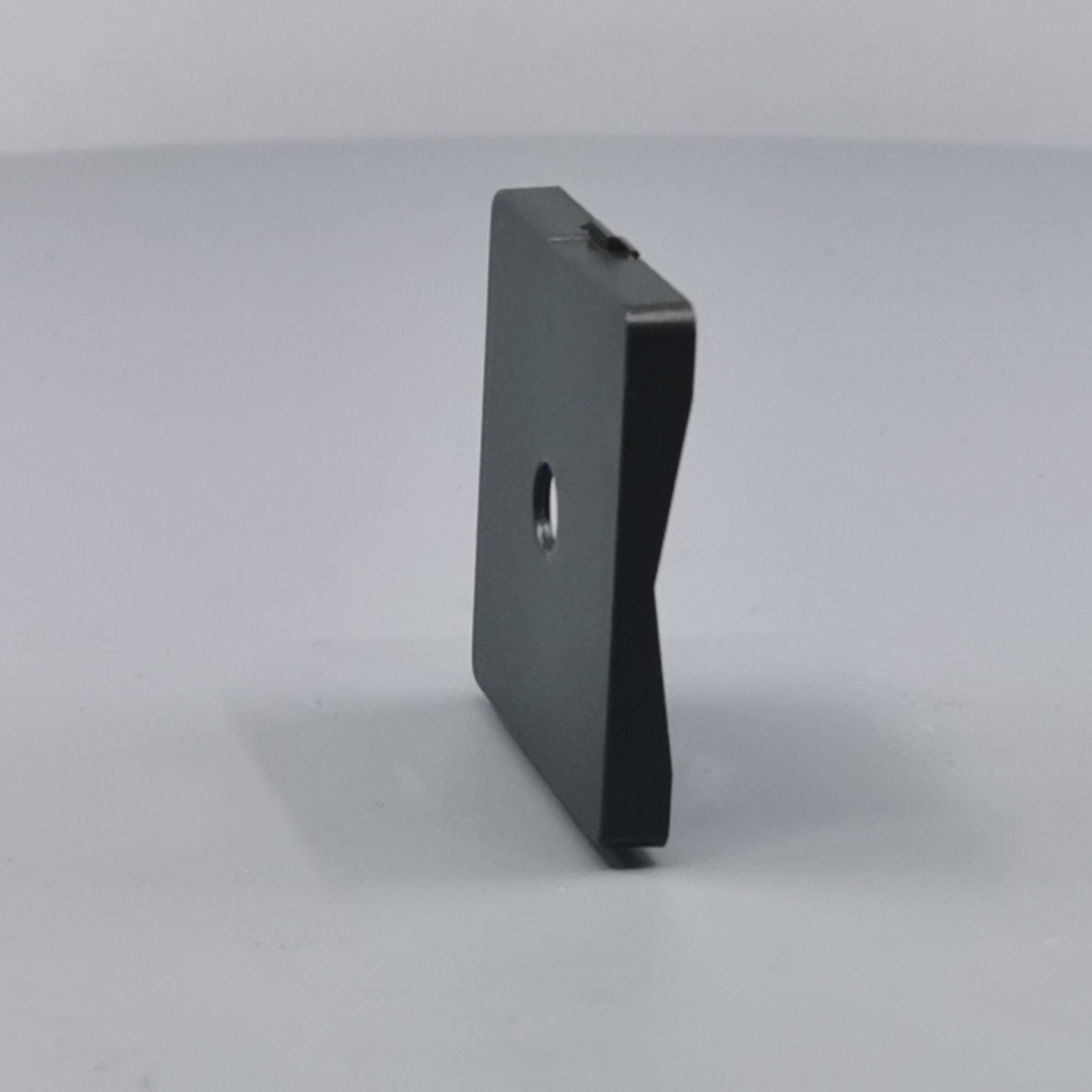 Fuga Afdækning for lampeudtag 50x50 koksgrå