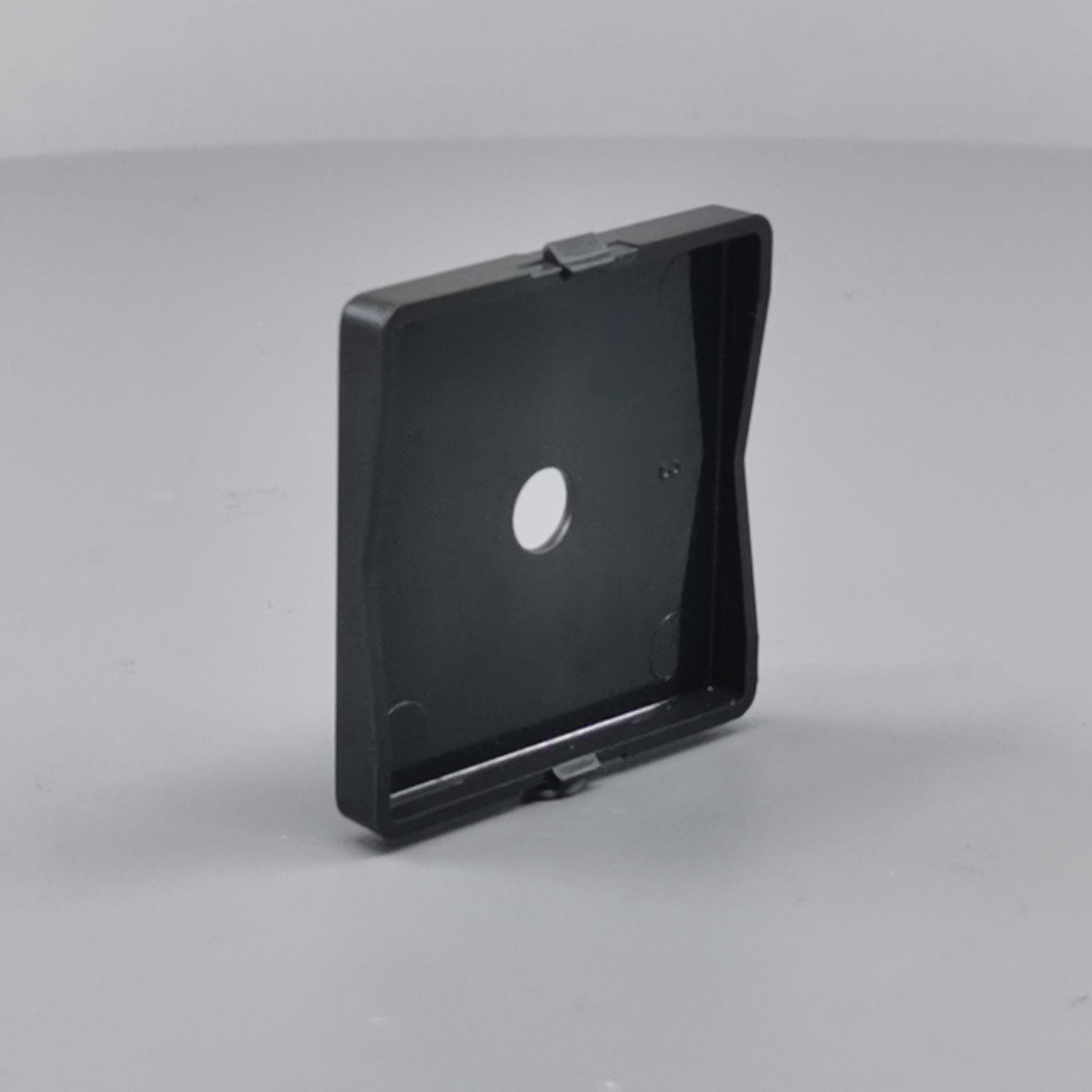 Fuga Afdækning for lampeudtag 50x50 koksgrå