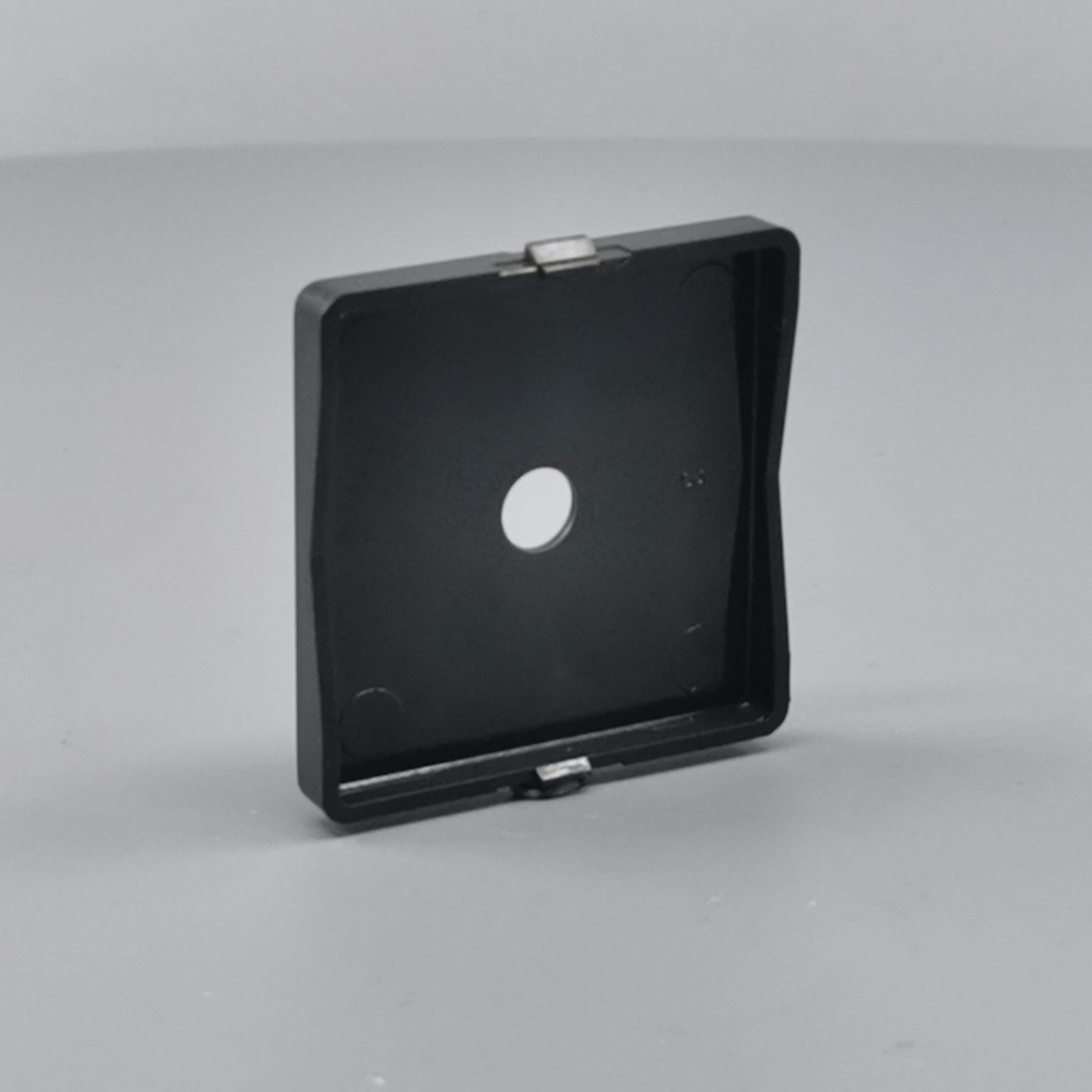 Fuga Afdækning for lampeudtag 50x50 koksgrå