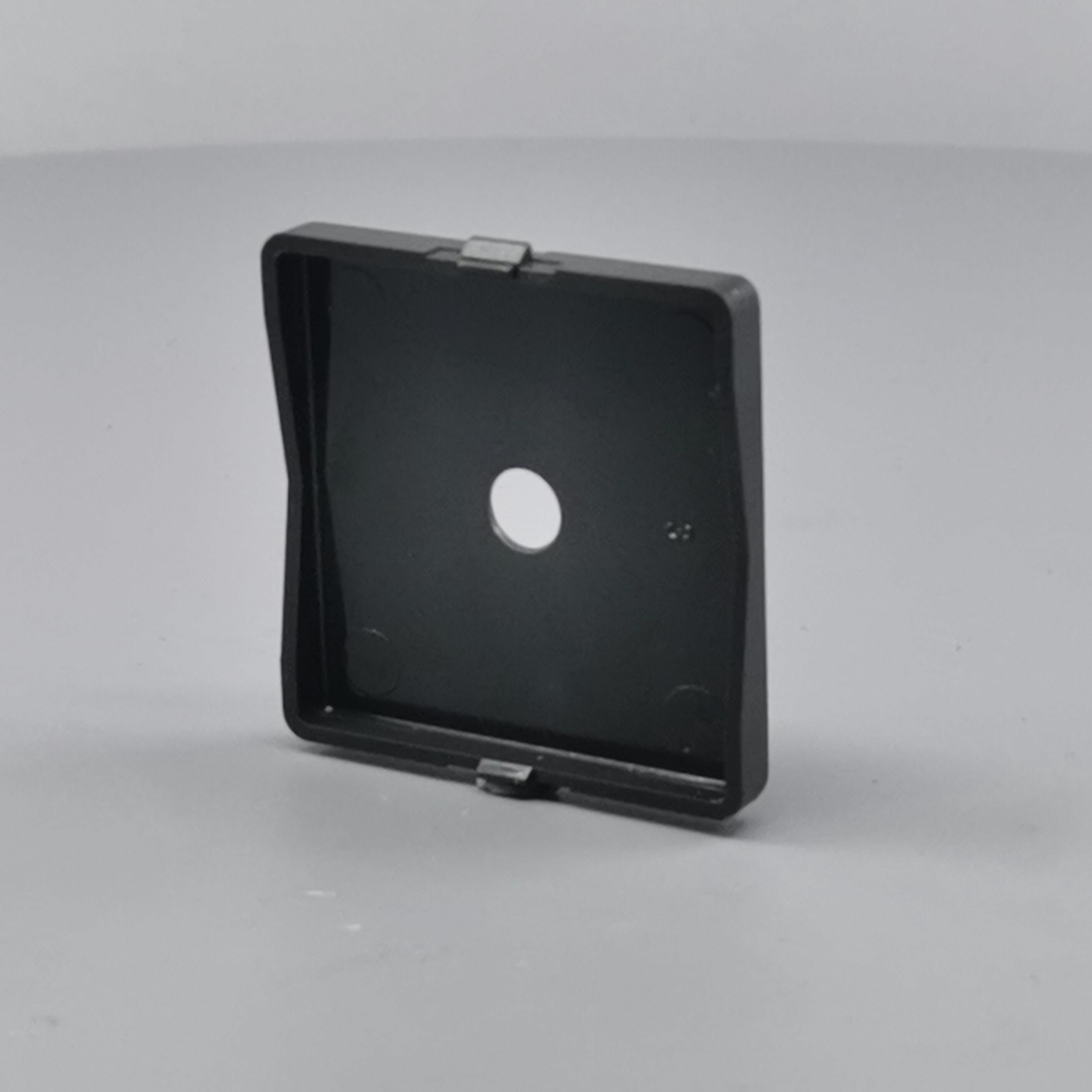 Fuga Afdækning for lampeudtag 50x50 koksgrå