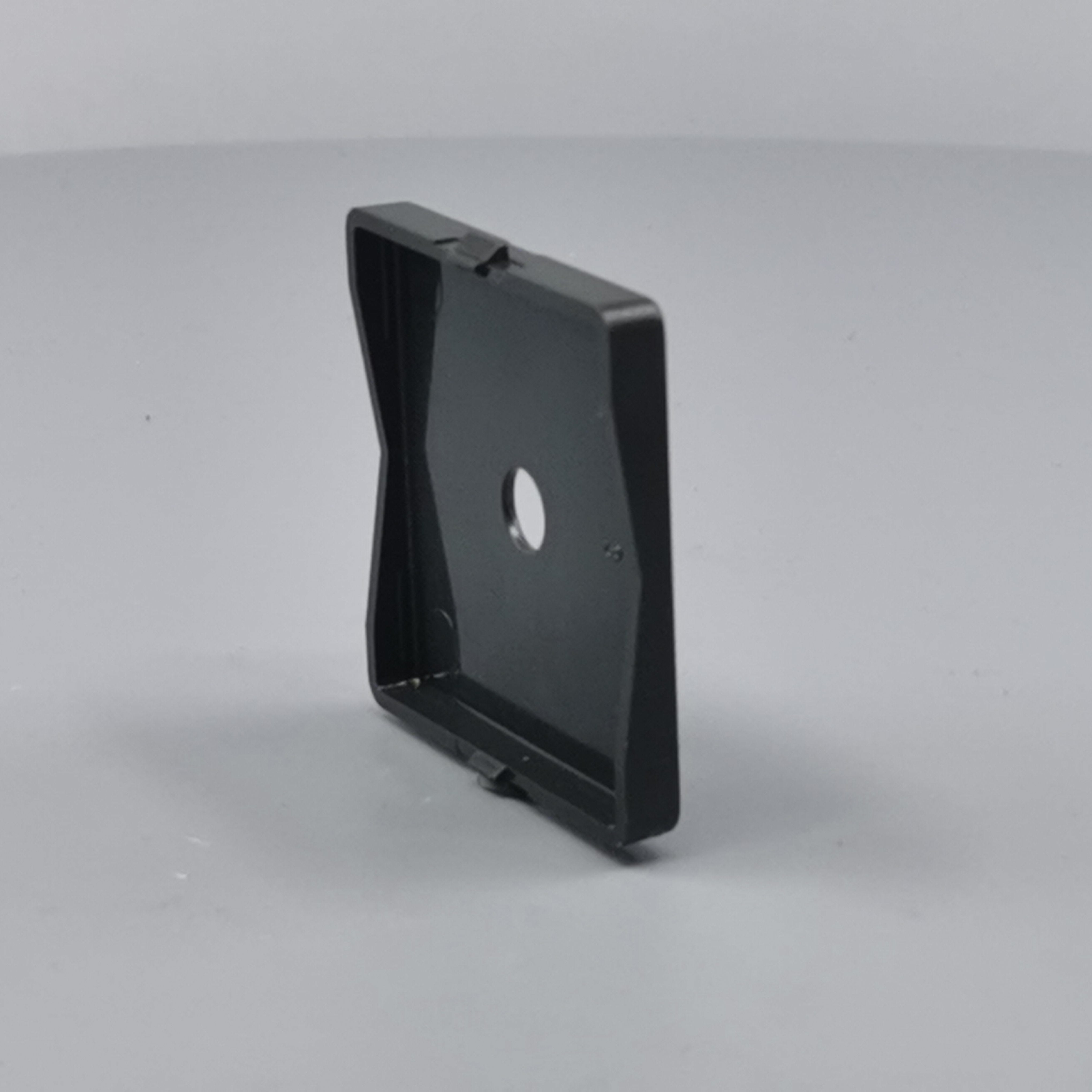 Fuga Afdækning for lampeudtag 50x50 koksgrå