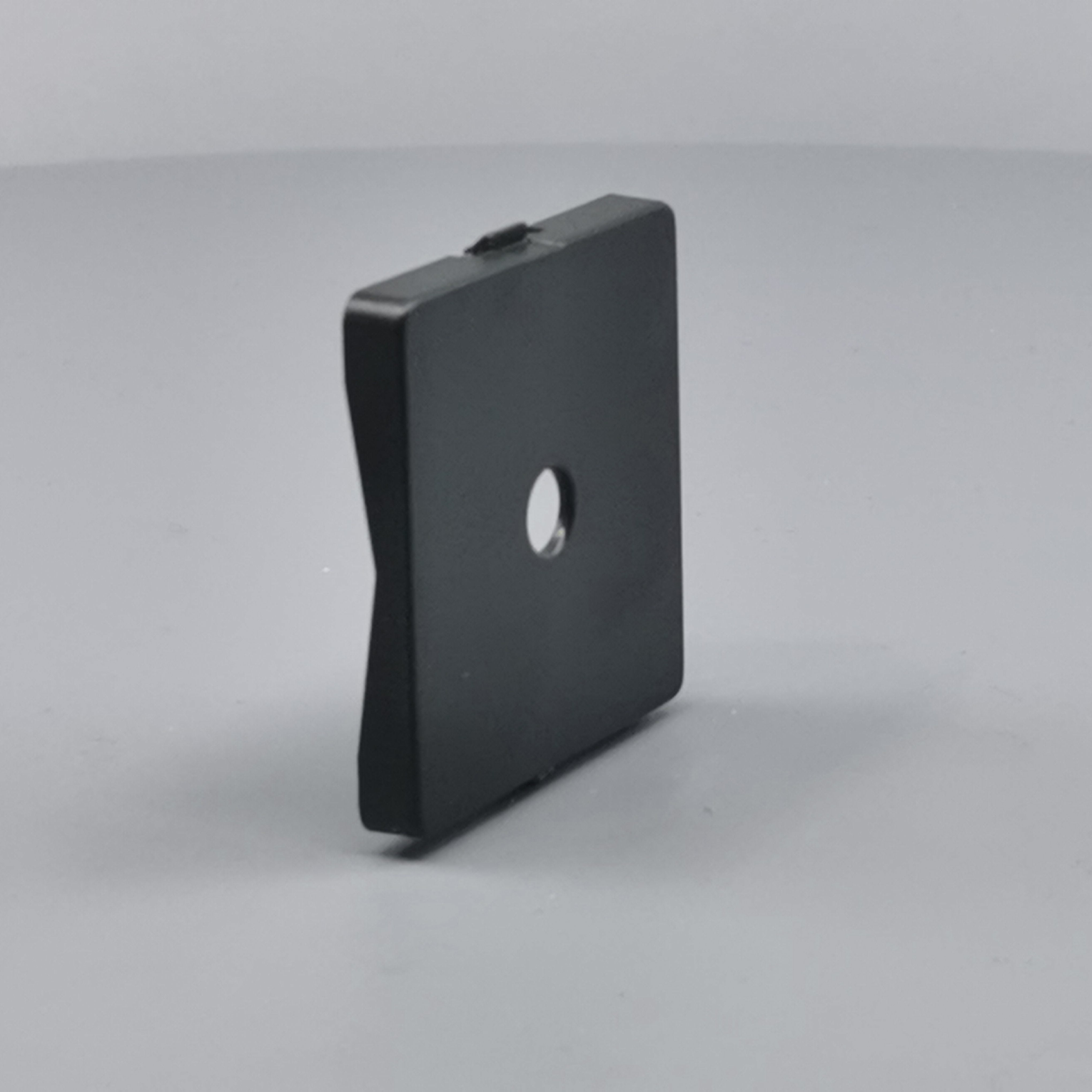 Fuga Afdækning for lampeudtag 50x50 koksgrå