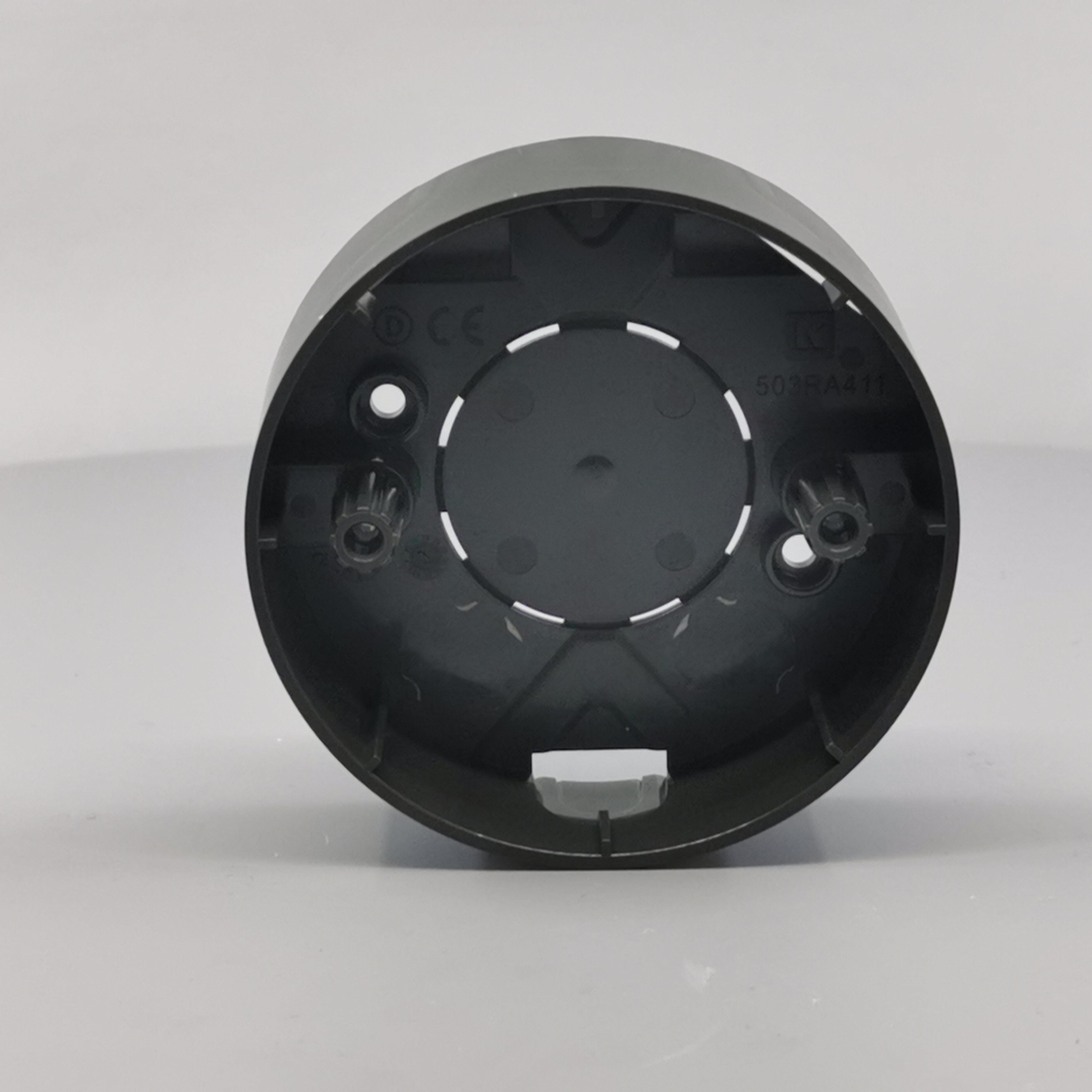 Underlag for Ø83mm. Lampeudtag Koksgrå (Ny model)