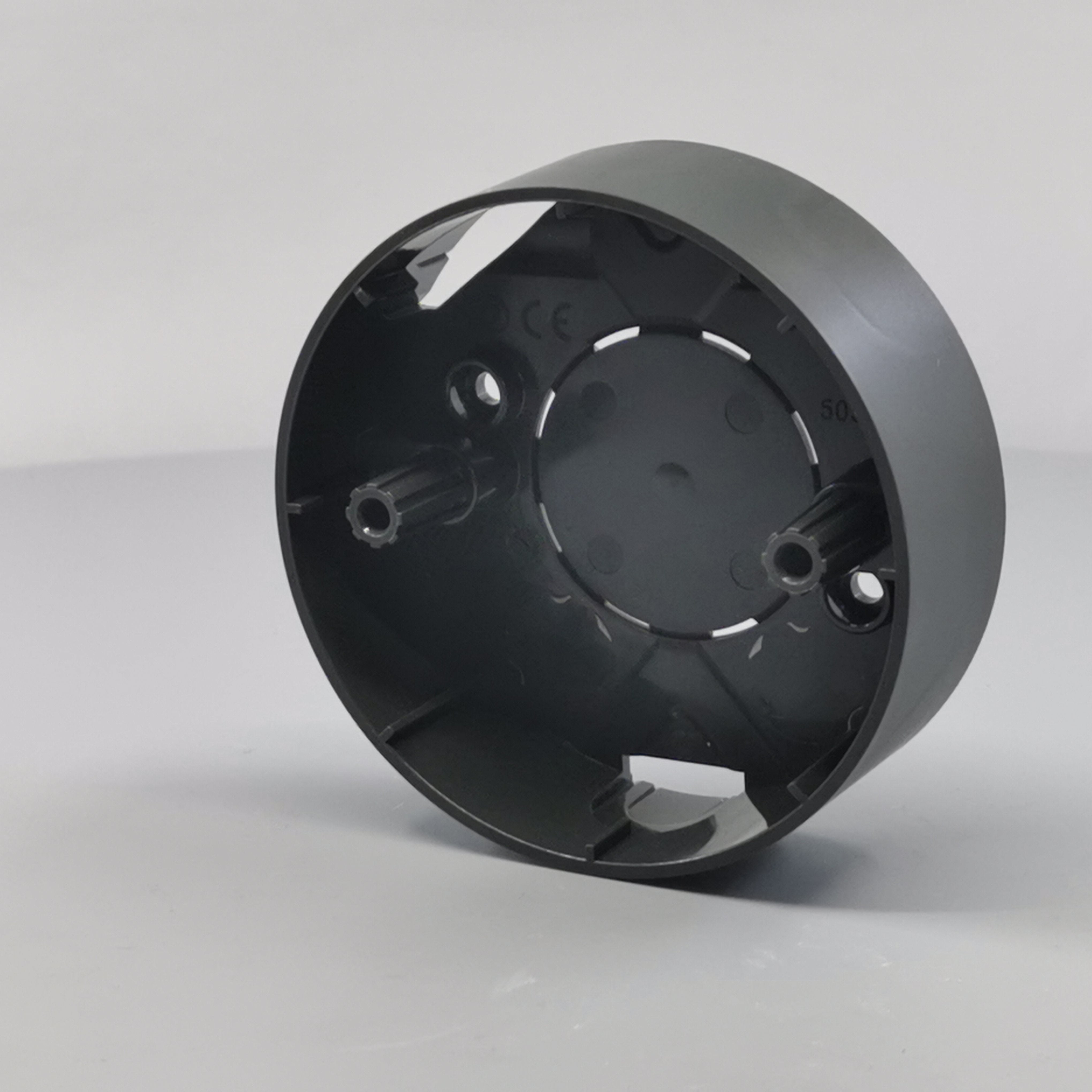 Underlag for Ø83mm. Lampeudtag Koksgrå (Ny model)